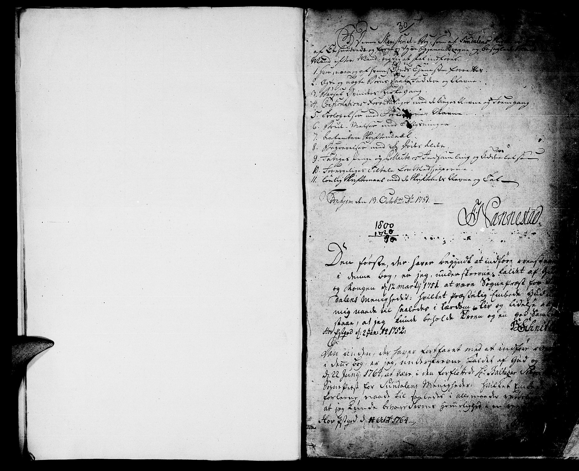 Ministerialprotokoller, klokkerbøker og fødselsregistre - Møre og Romsdal, SAT/A-1454/590/L1007: Parish register (official) no. 590A01, 1752-1793