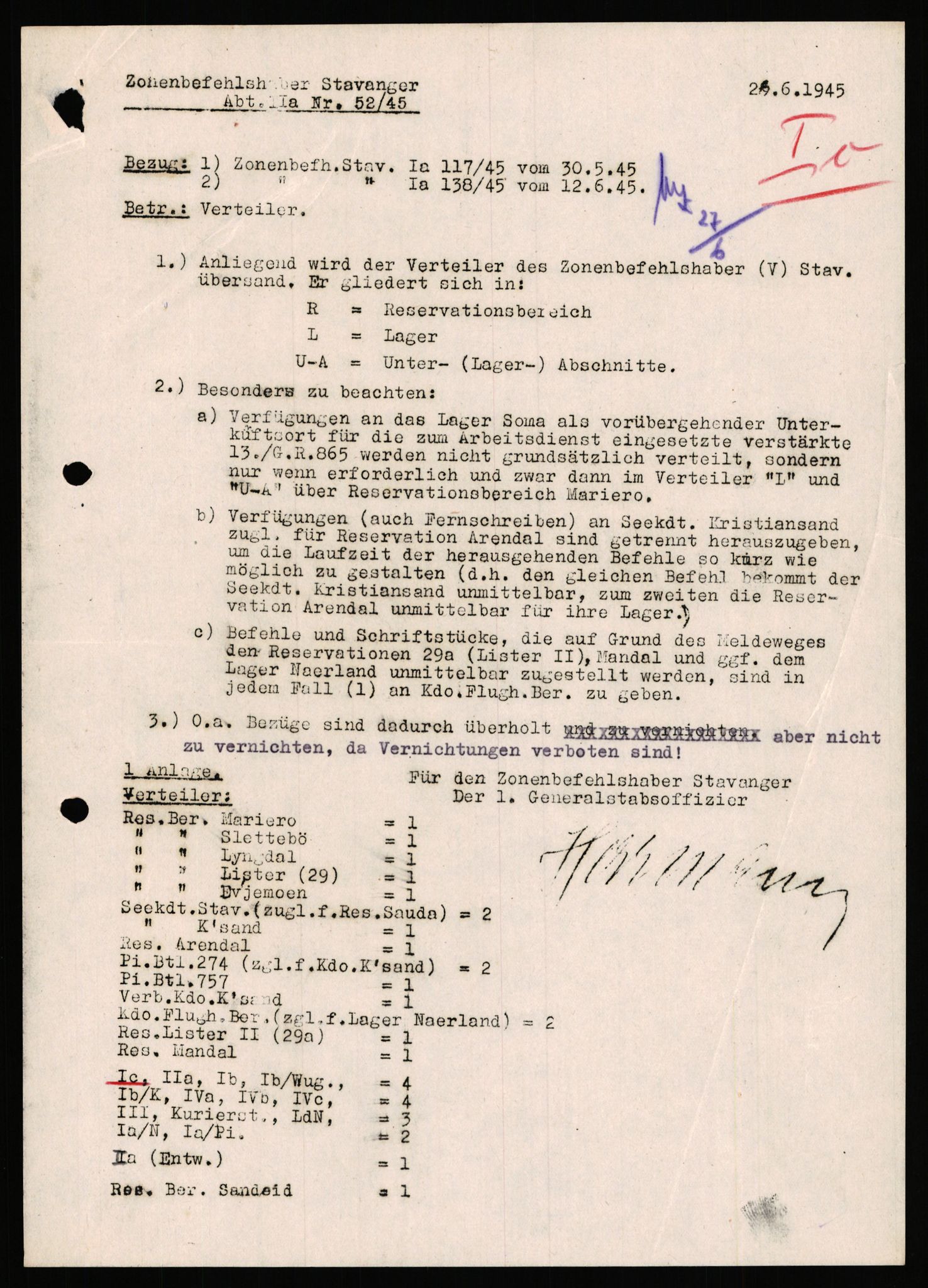 Deutscher Oberbefehlshaber Norwegen (DOBN), AV/RA-RAFA-2197/D/Dl/L0119: DB Zone Stavanger Abt. Ic, 1945, p. 206