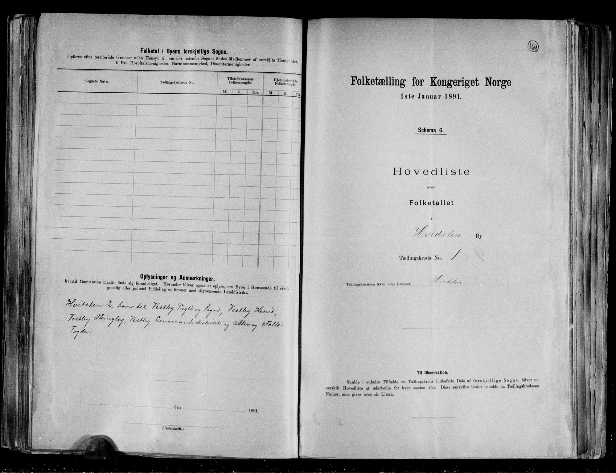 RA, 1891 census for 0202 Hvitsten, 1891, p. 4