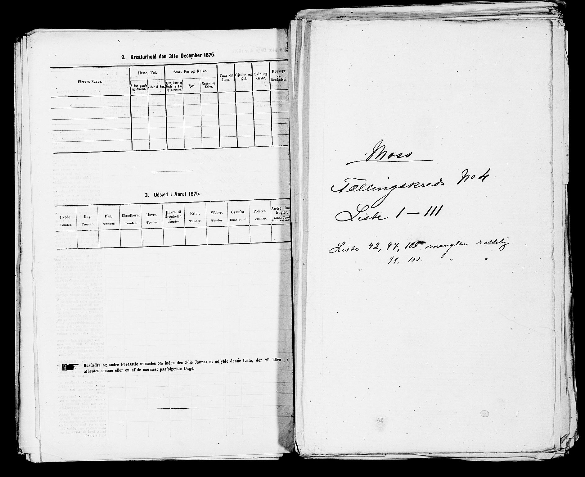 RA, 1875 census for 0104B Moss/Moss, 1875, p. 574