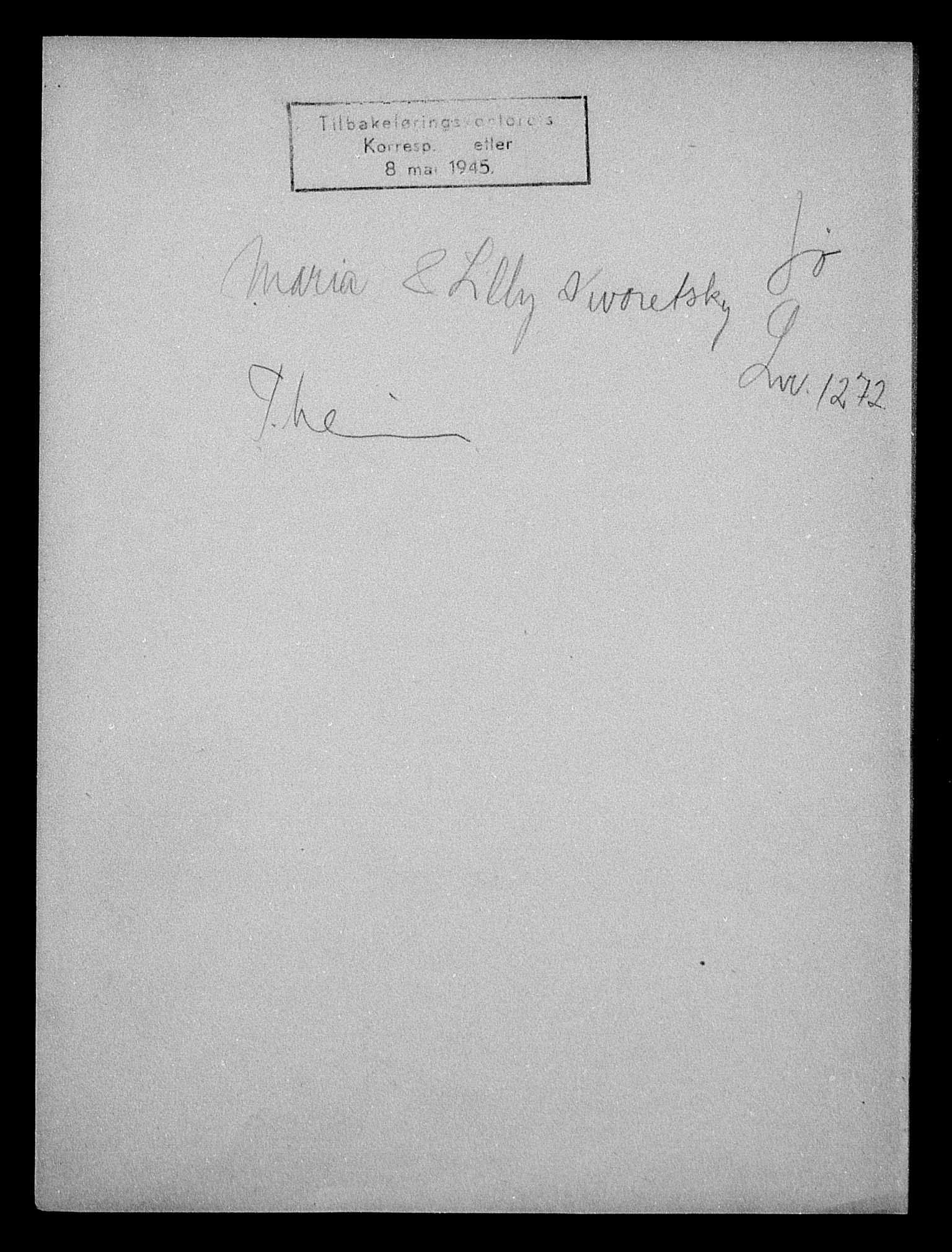 Justisdepartementet, Tilbakeføringskontoret for inndratte formuer, AV/RA-S-1564/H/Hc/Hca/L0894: --, 1945-1947, p. 244