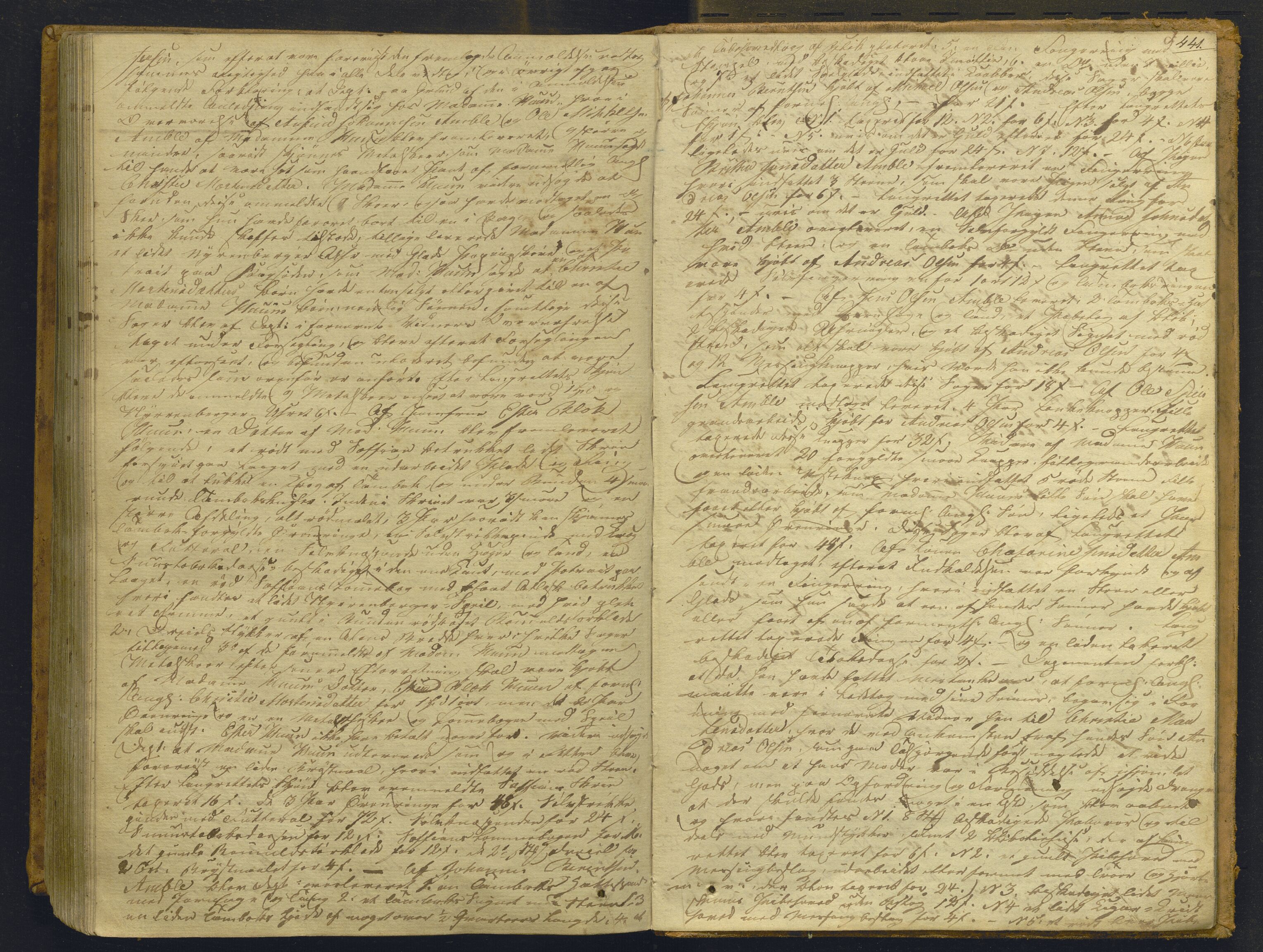 Indre Sogn tingrett, AV/SAB-A-3301/1/F/Fb/Fbc/L0003: Offentlege saker, Ba 3, 1827-1838, p. 440b-441a