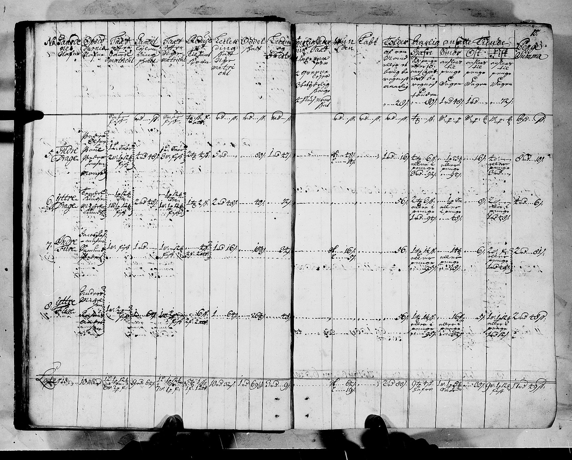 Rentekammeret inntil 1814, Realistisk ordnet avdeling, AV/RA-EA-4070/N/Nb/Nbf/L0147: Sunnfjord og Nordfjord matrikkelprotokoll, 1723, p. 16