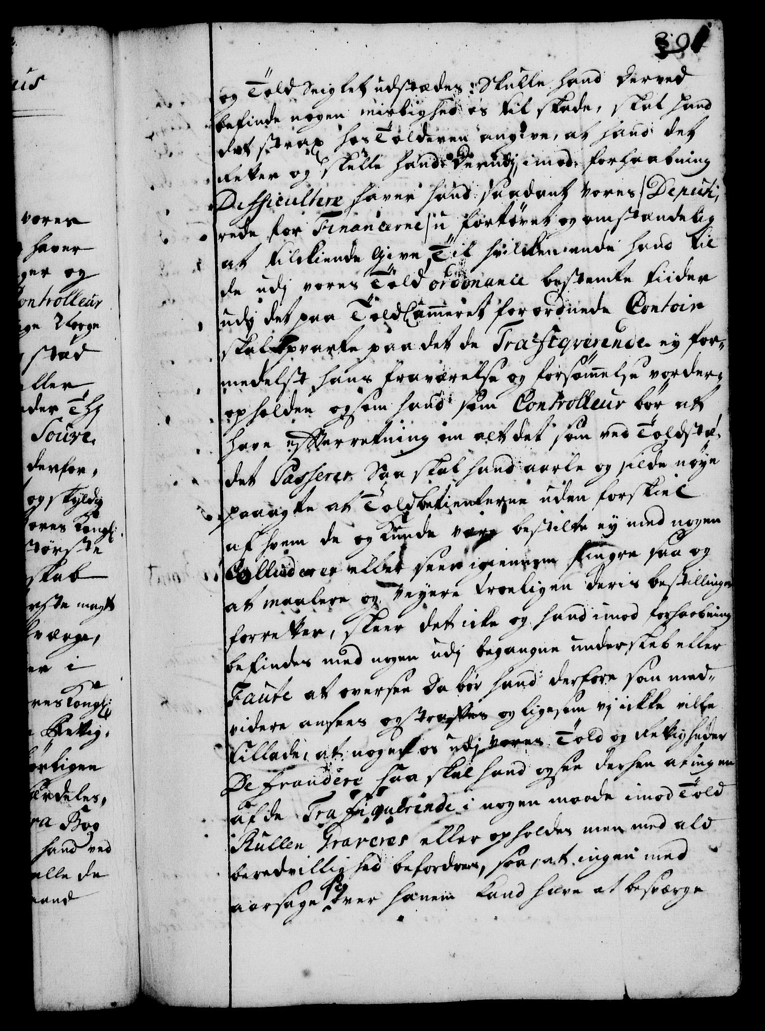 Rentekammeret, Kammerkanselliet, RA/EA-3111/G/Gg/Gge/L0001: Norsk bestallingsprotokoll med register (merket RK 53.25), 1720-1730, p. 291