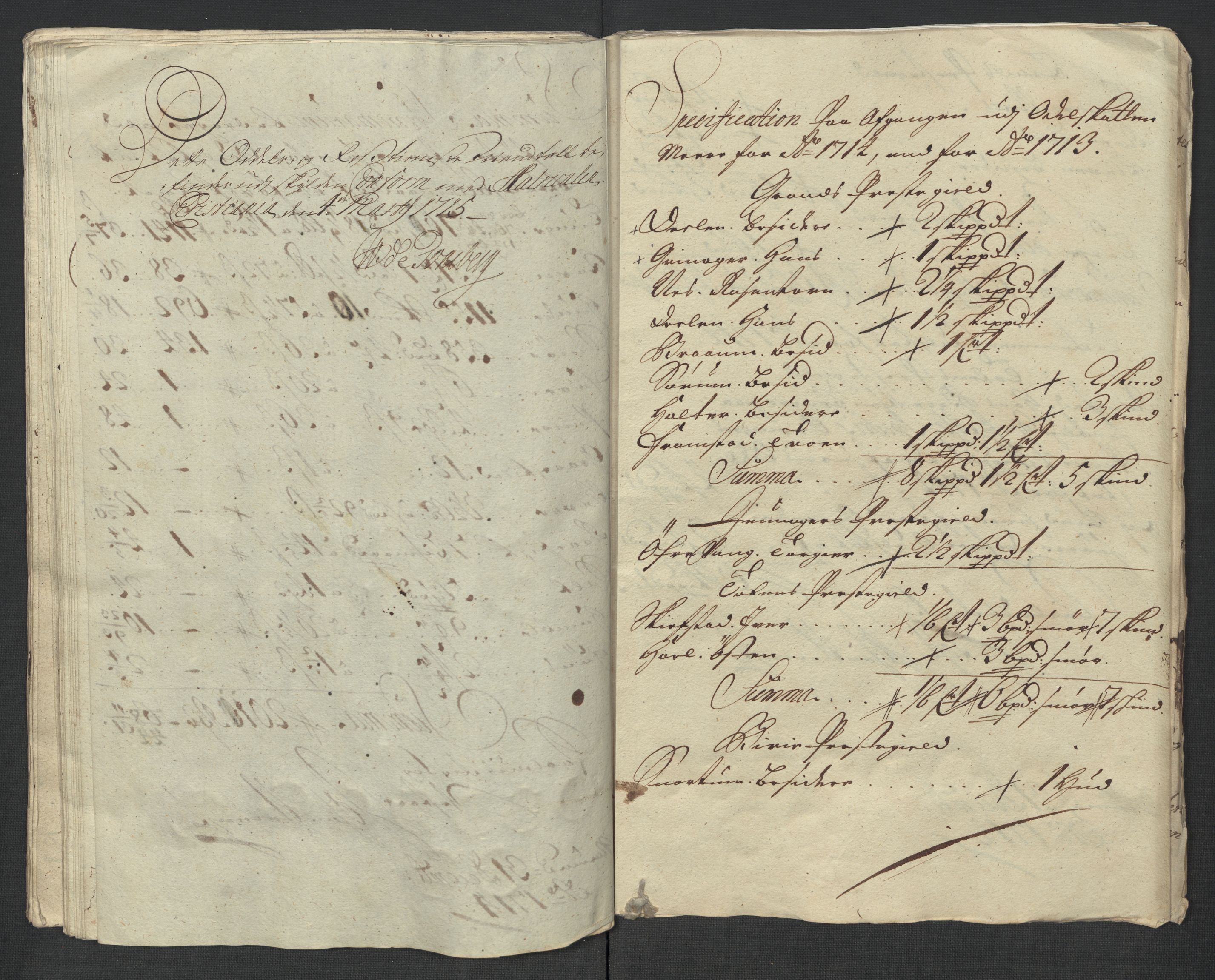 Rentekammeret inntil 1814, Reviderte regnskaper, Fogderegnskap, AV/RA-EA-4092/R18/L1313: Fogderegnskap Hadeland, Toten og Valdres, 1714, p. 172