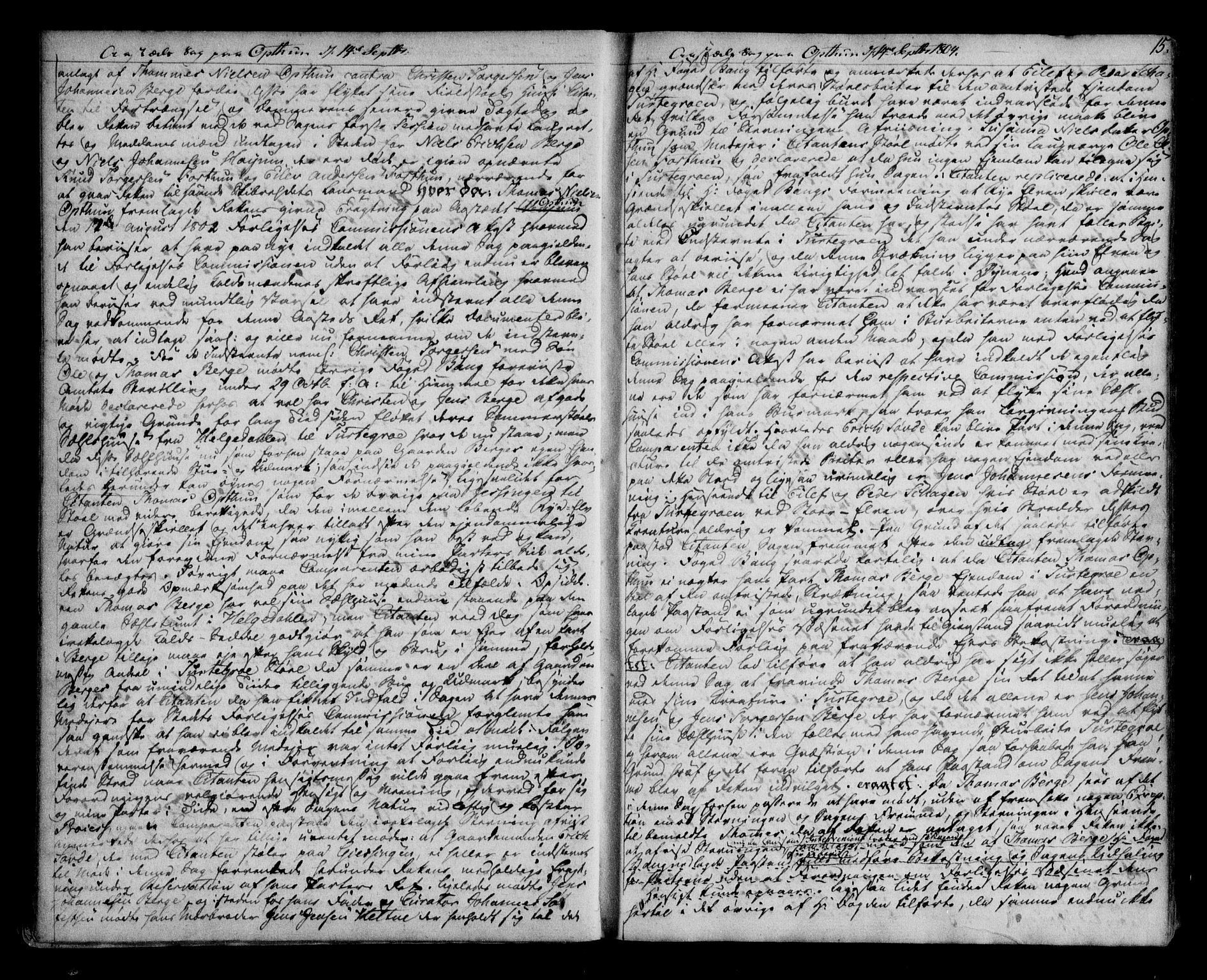 Indre Sogn tingrett, AV/SAB-A-3301/1/F/Fb/Fba/L0001: Sivile og offentlege saker, A 1, 1804-1810, p. 14b-15a