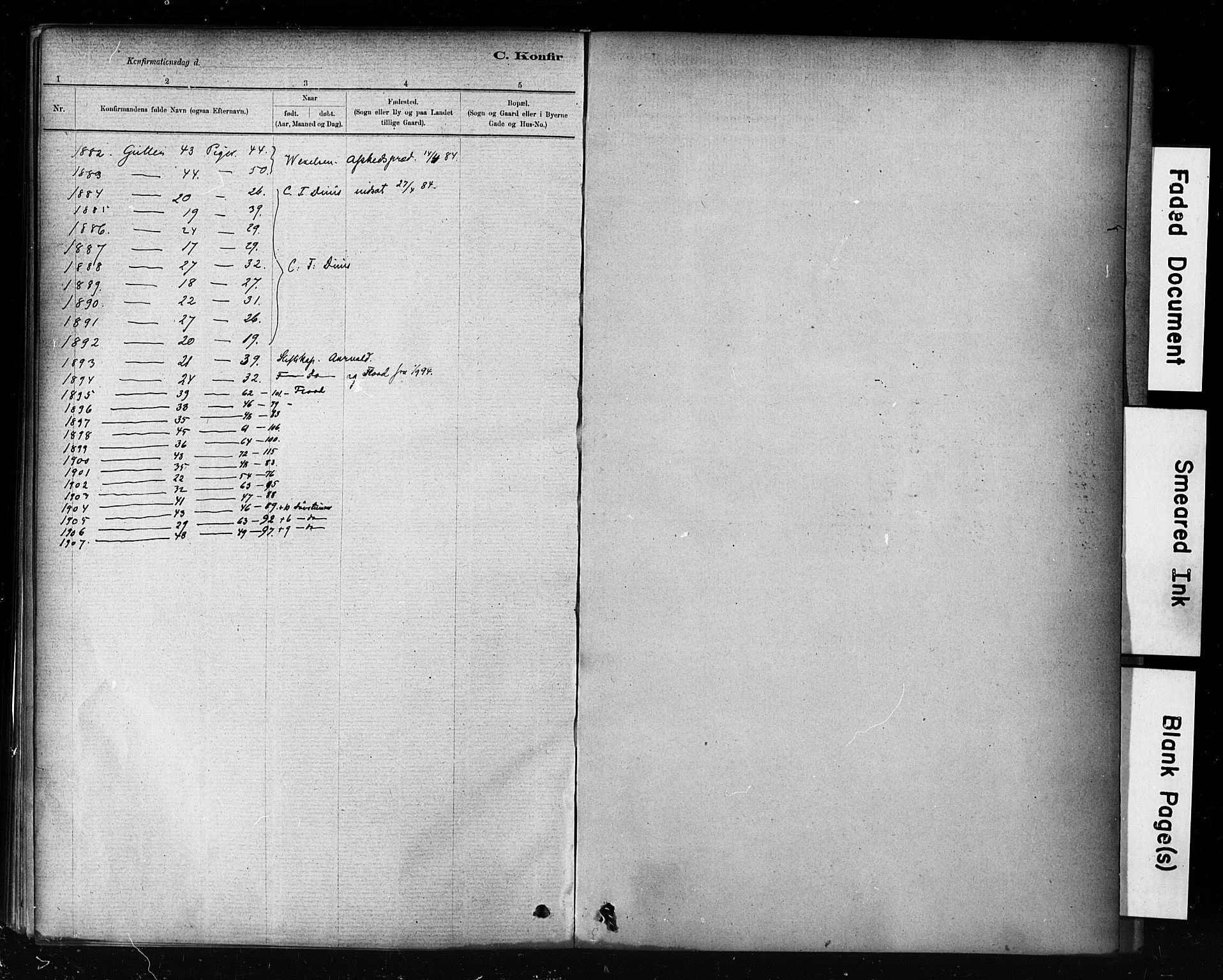 Ministerialprotokoller, klokkerbøker og fødselsregistre - Sør-Trøndelag, SAT/A-1456/601/L0071: Curate's parish register no. 601B04, 1882-1931