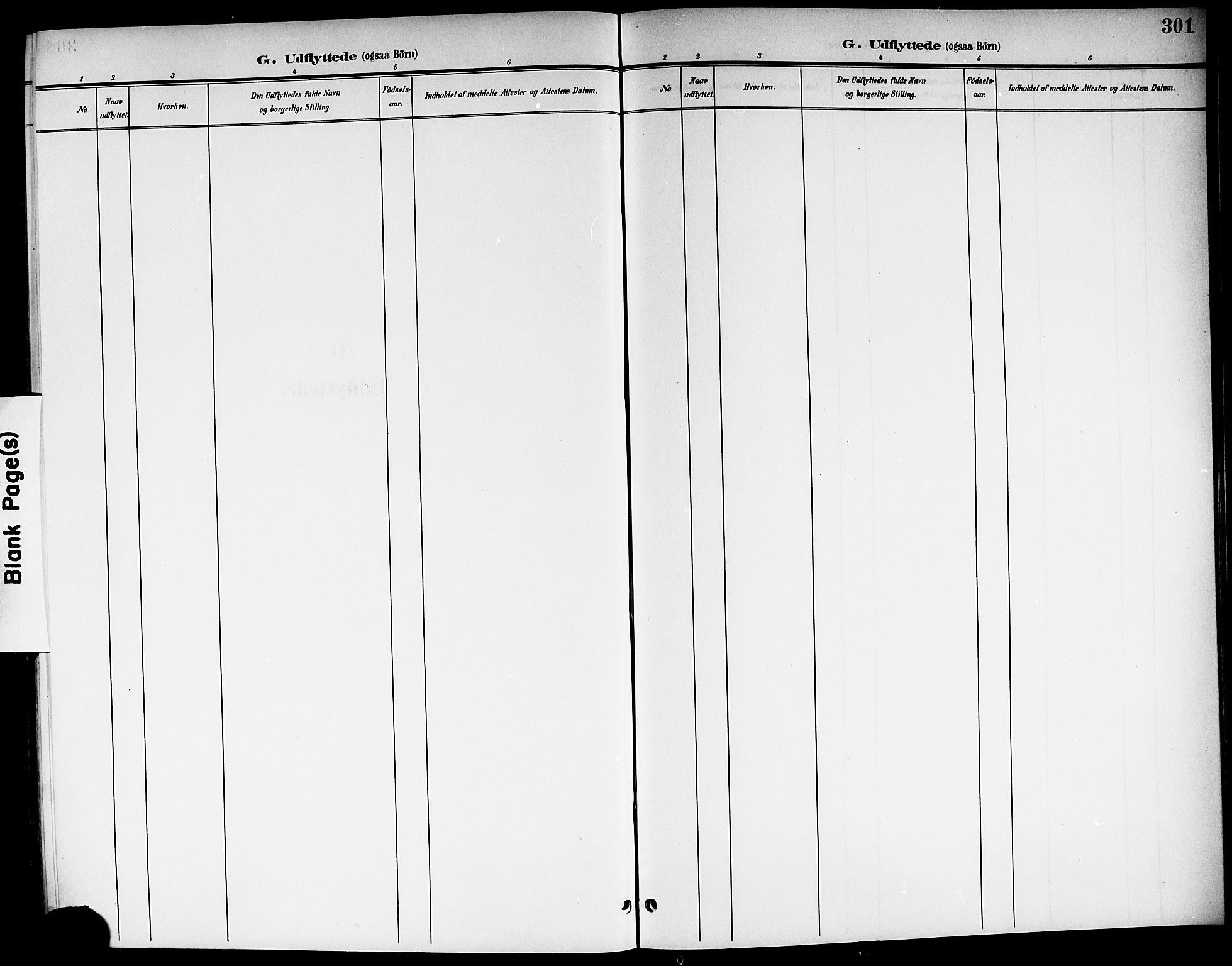 Brunlanes kirkebøker, AV/SAKO-A-342/G/Ga/L0004: Parish register (copy) no. I 4, 1898-1921, p. 301