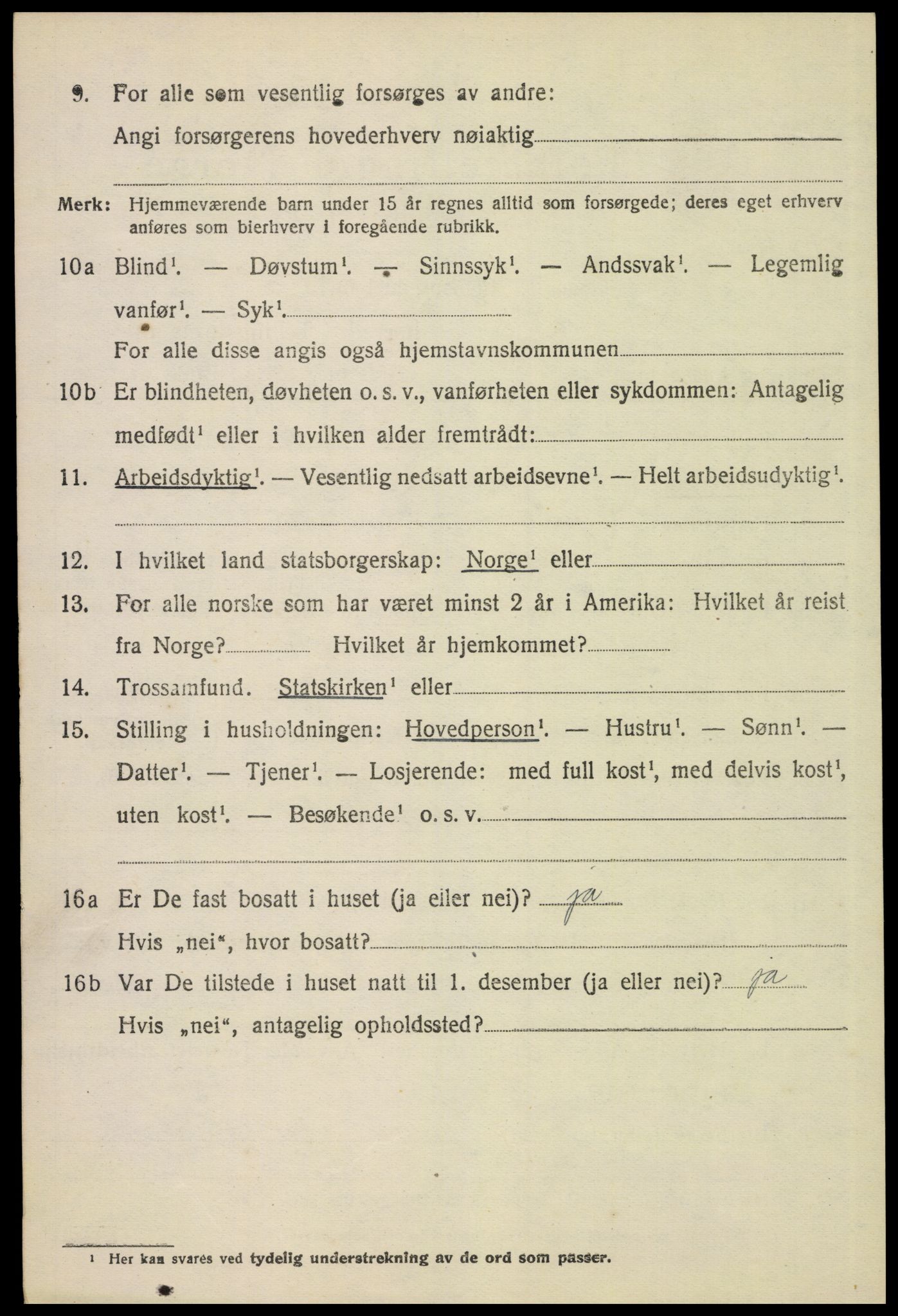 SAH, 1920 census for Grue, 1920, p. 14780