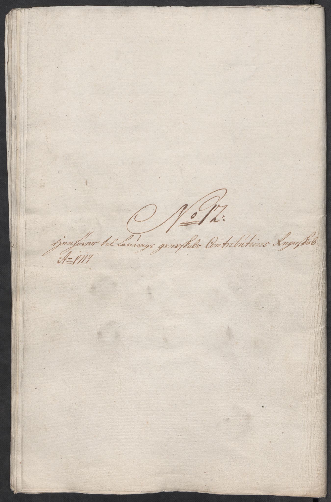 Rentekammeret inntil 1814, Reviderte regnskaper, Fogderegnskap, RA/EA-4092/R33/L1987: Fogderegnskap Larvik grevskap, 1716-1717, p. 542
