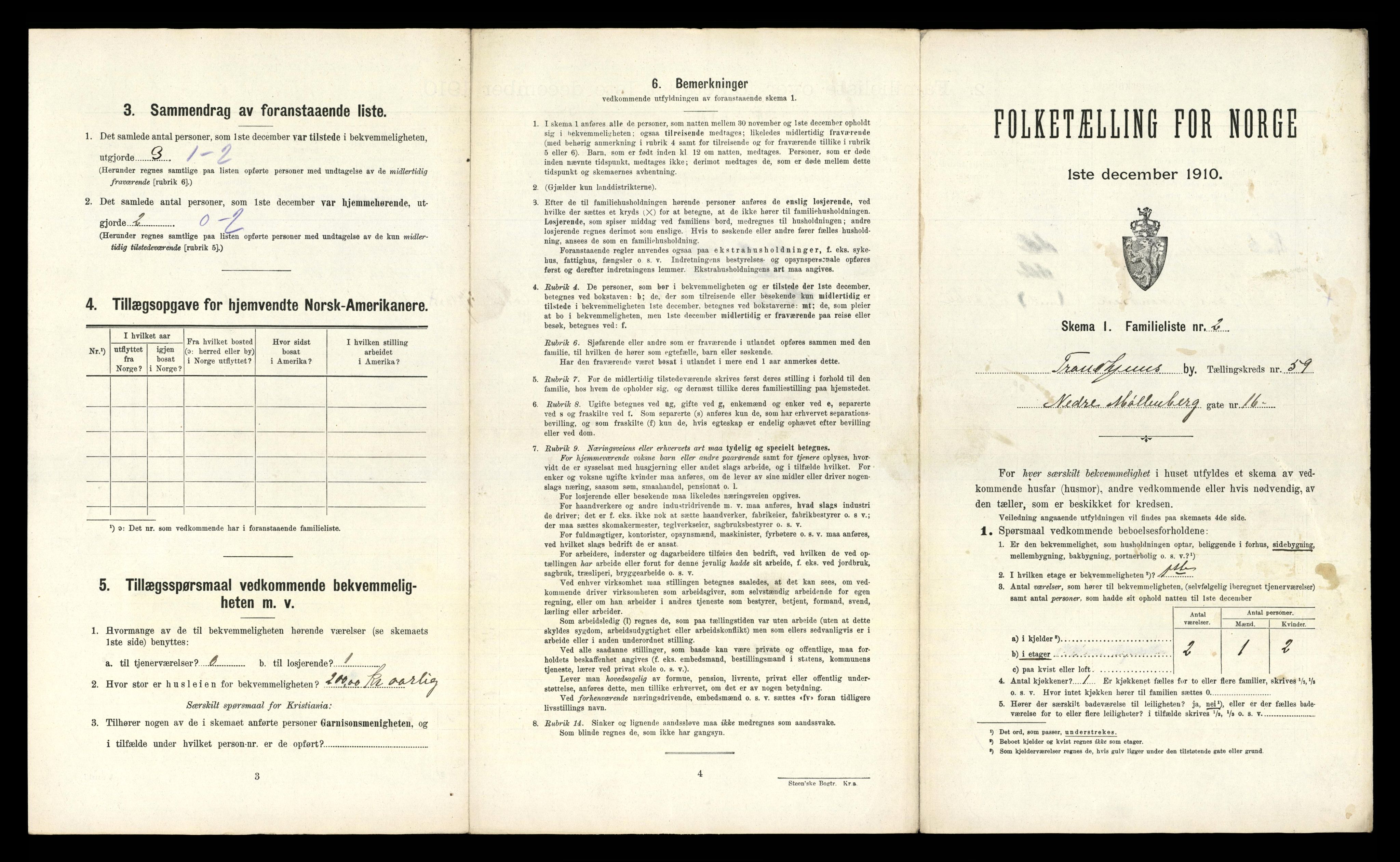 RA, 1910 census for Trondheim, 1910, p. 15693