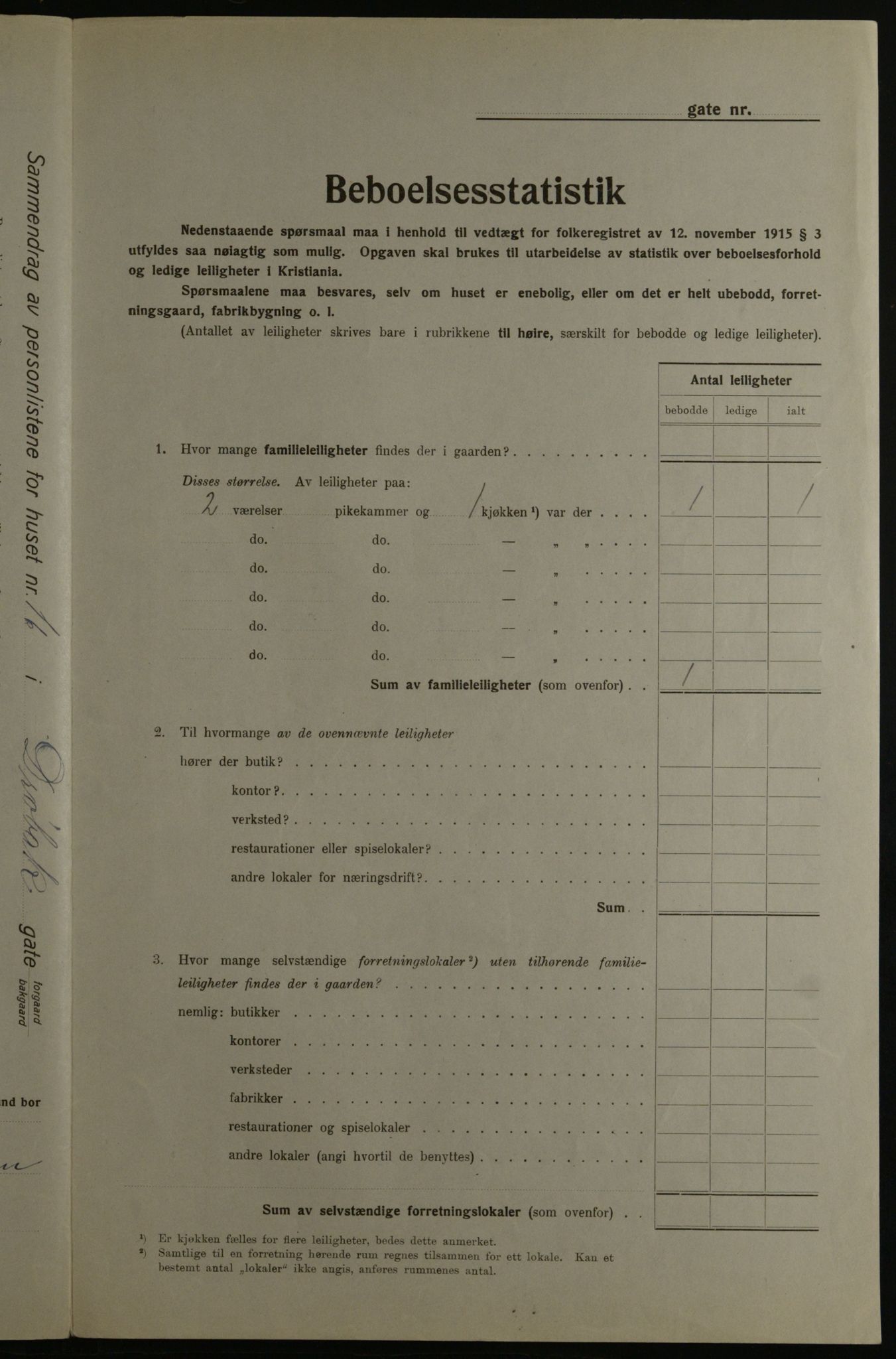 OBA, Municipal Census 1923 for Kristiania, 1923, p. 19361