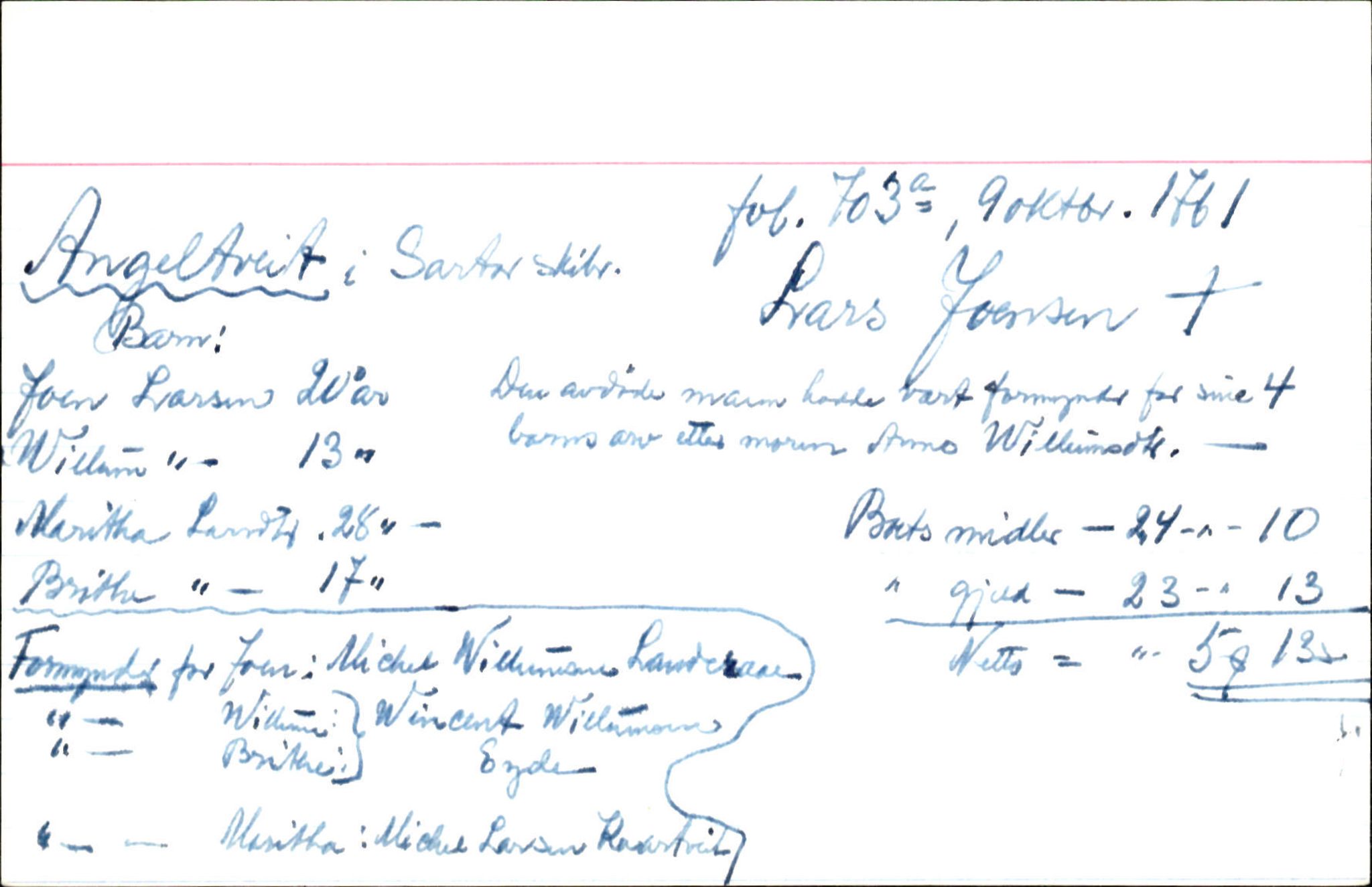 Skiftekort ved Statsarkivet i Bergen, SAB/SKIFTEKORT/001/L0002: Skifteprotokoll nr. 4, 1757-1763, p. 1623