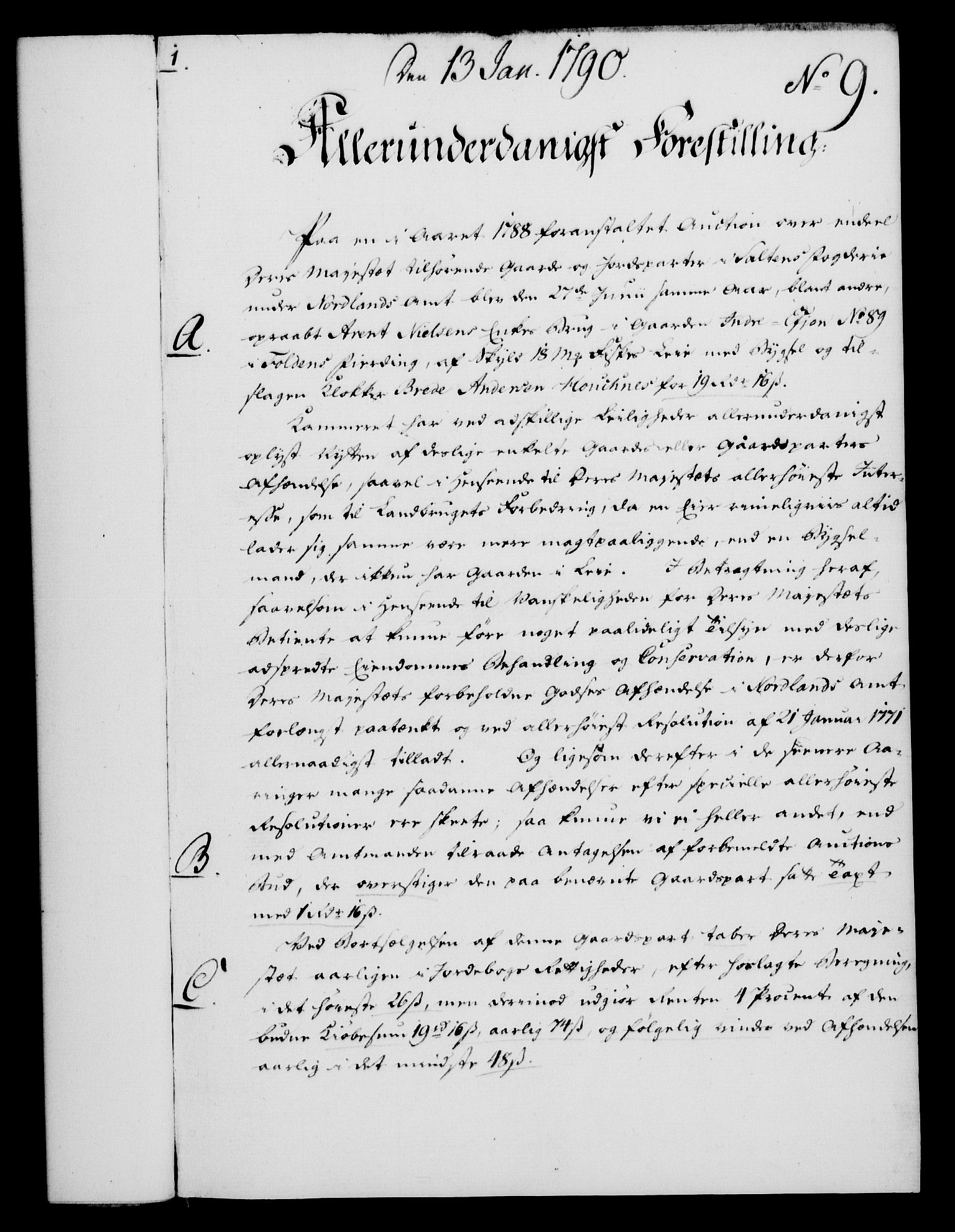 Rentekammeret, Kammerkanselliet, AV/RA-EA-3111/G/Gf/Gfa/L0072: Norsk relasjons- og resolusjonsprotokoll (merket RK 52.72), 1790, p. 81