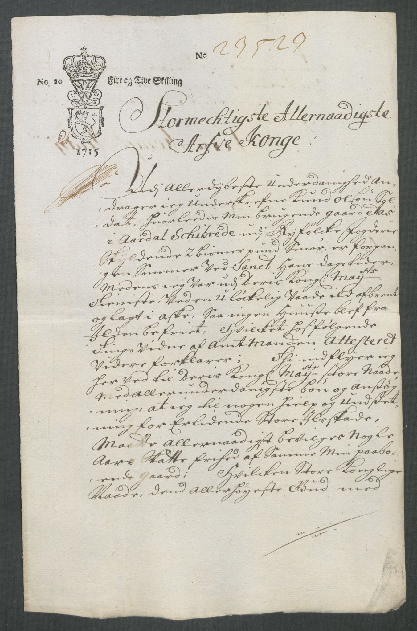 Rentekammeret inntil 1814, Reviderte regnskaper, Fogderegnskap, AV/RA-EA-4092/R47/L2868: Fogderegnskap Ryfylke, 1715, p. 374