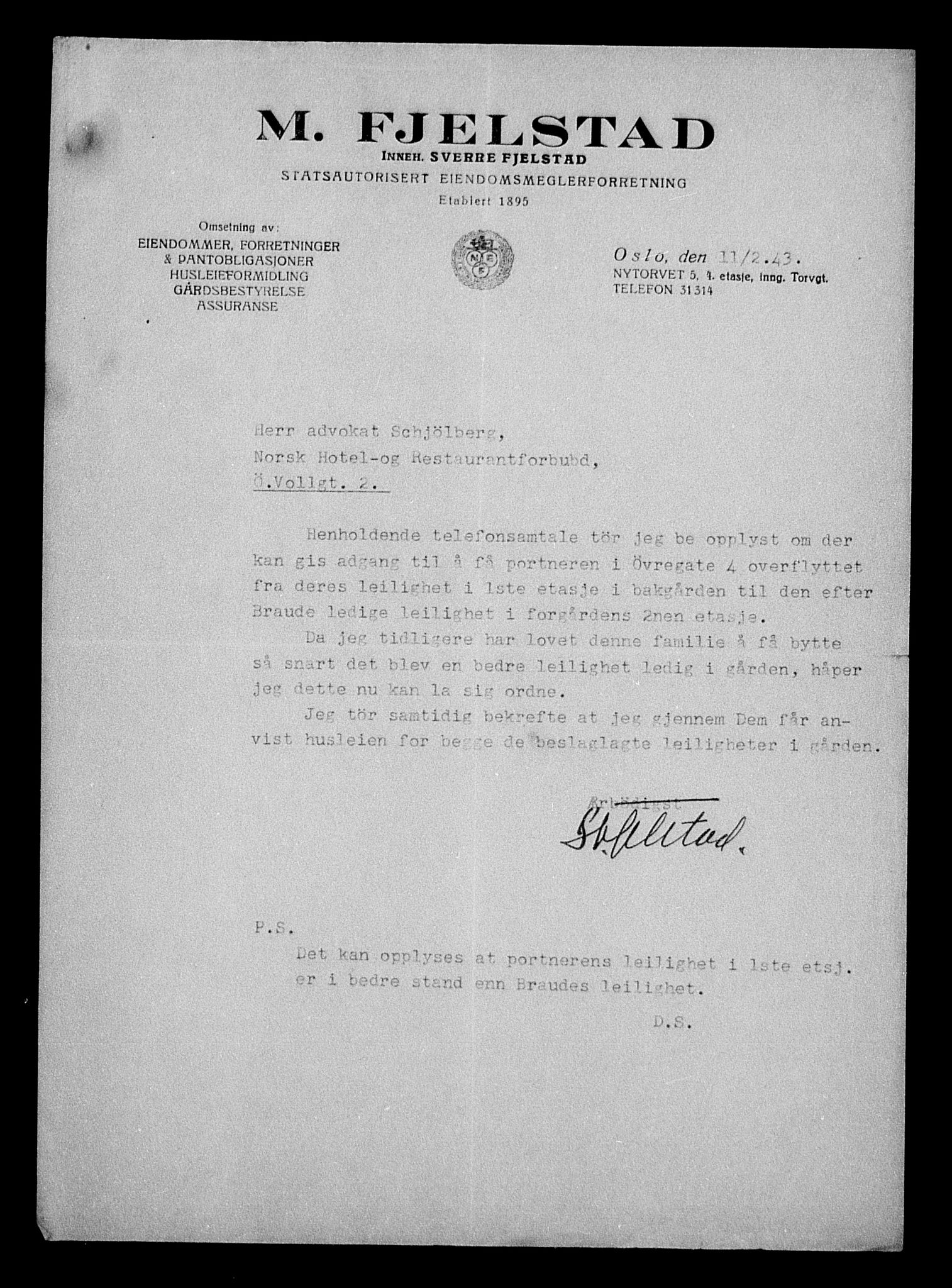 Justisdepartementet, Tilbakeføringskontoret for inndratte formuer, AV/RA-S-1564/H/Hc/Hcc/L0927: --, 1945-1947, p. 576