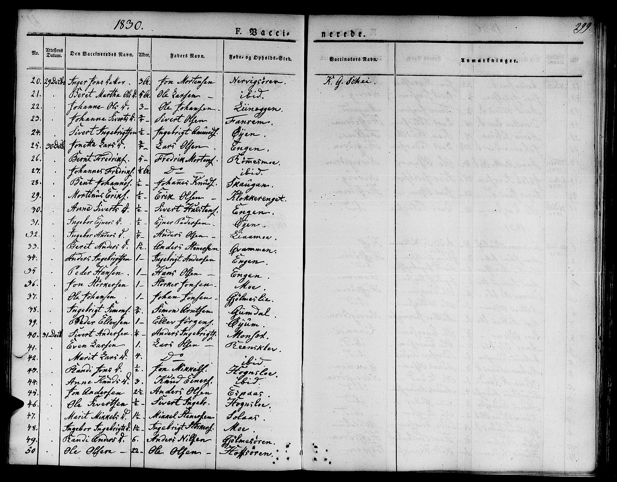 Ministerialprotokoller, klokkerbøker og fødselsregistre - Sør-Trøndelag, SAT/A-1456/668/L0804: Parish register (official) no. 668A04, 1826-1839, p. 299