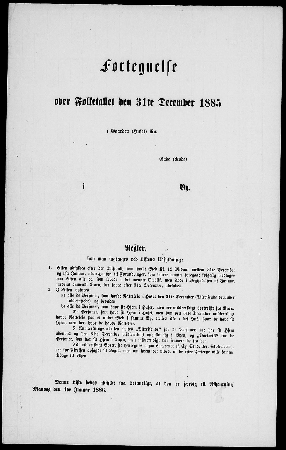 RA, 1885 census for 0301 Kristiania, 1885, p. 5981