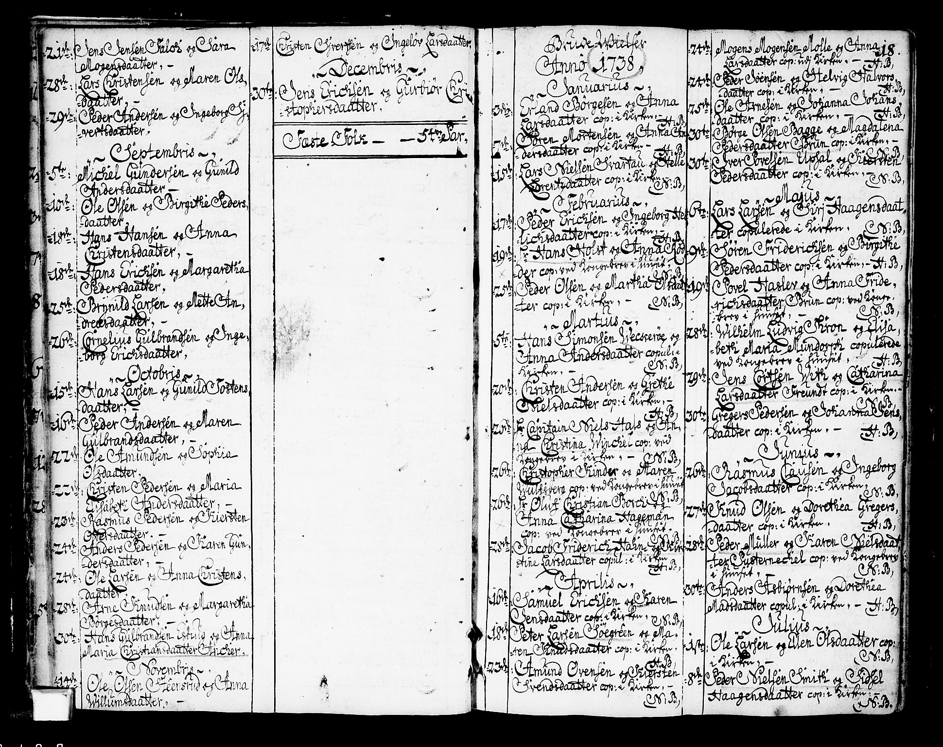 Oslo domkirke Kirkebøker, SAO/A-10752/F/Fa/L0003: Parish register (official) no. 3, 1731-1743, p. 18