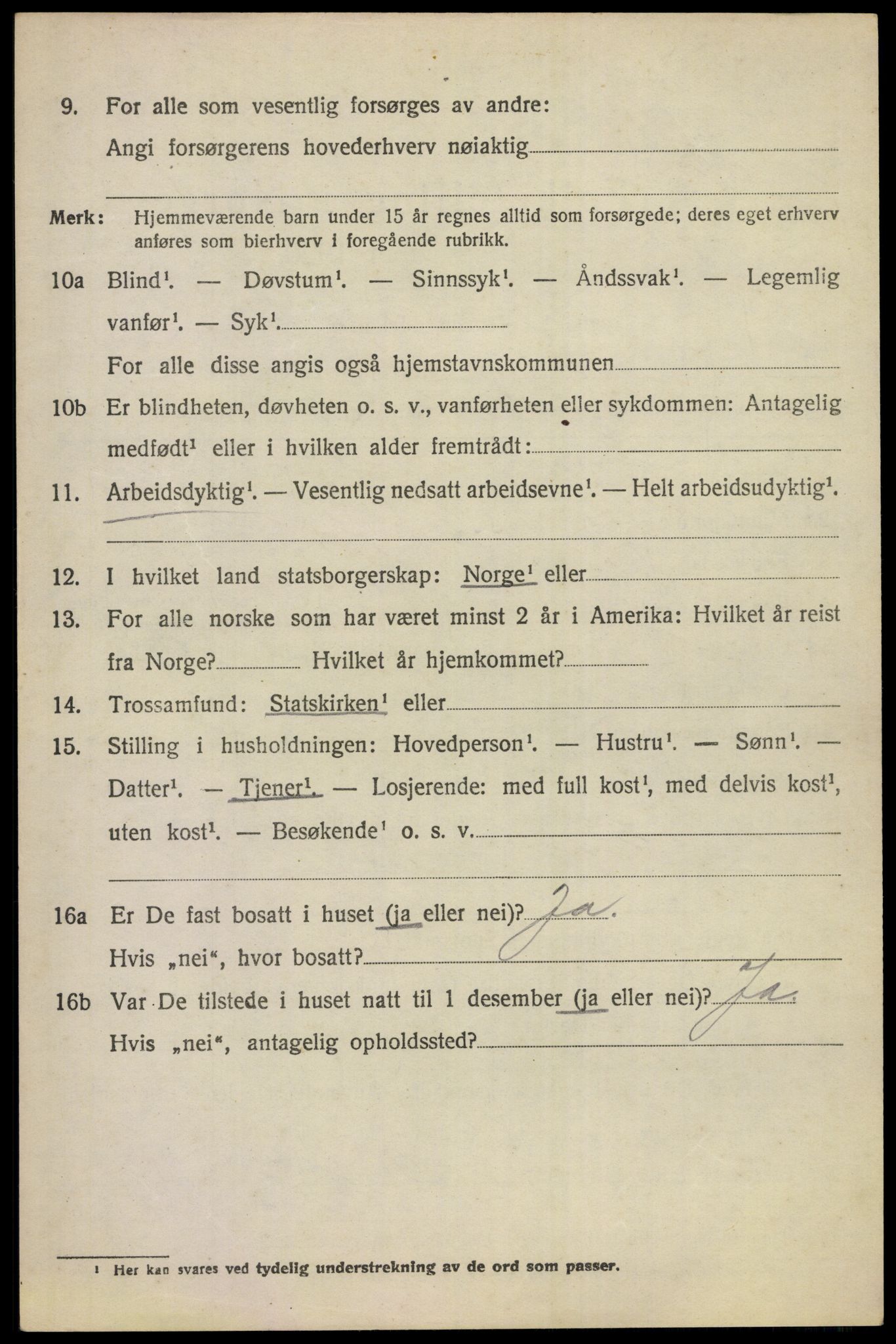 SAKO, 1920 census for Norderhov, 1920, p. 12011