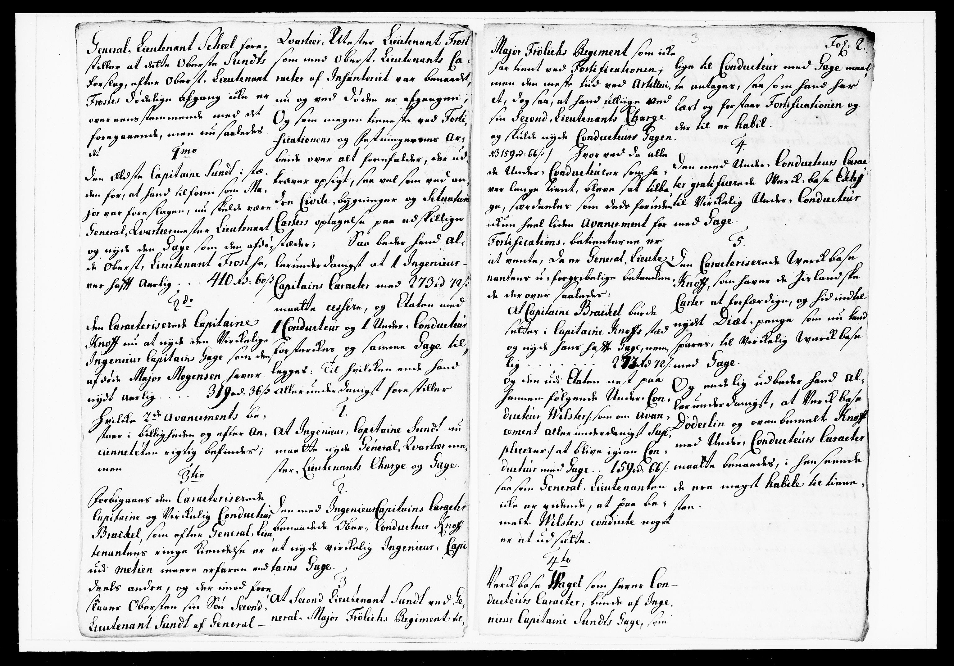 Krigskollegiet, Krigskancelliet, DRA/A-0006/-/1143-1150: Refererede sager, 1738, p. 19