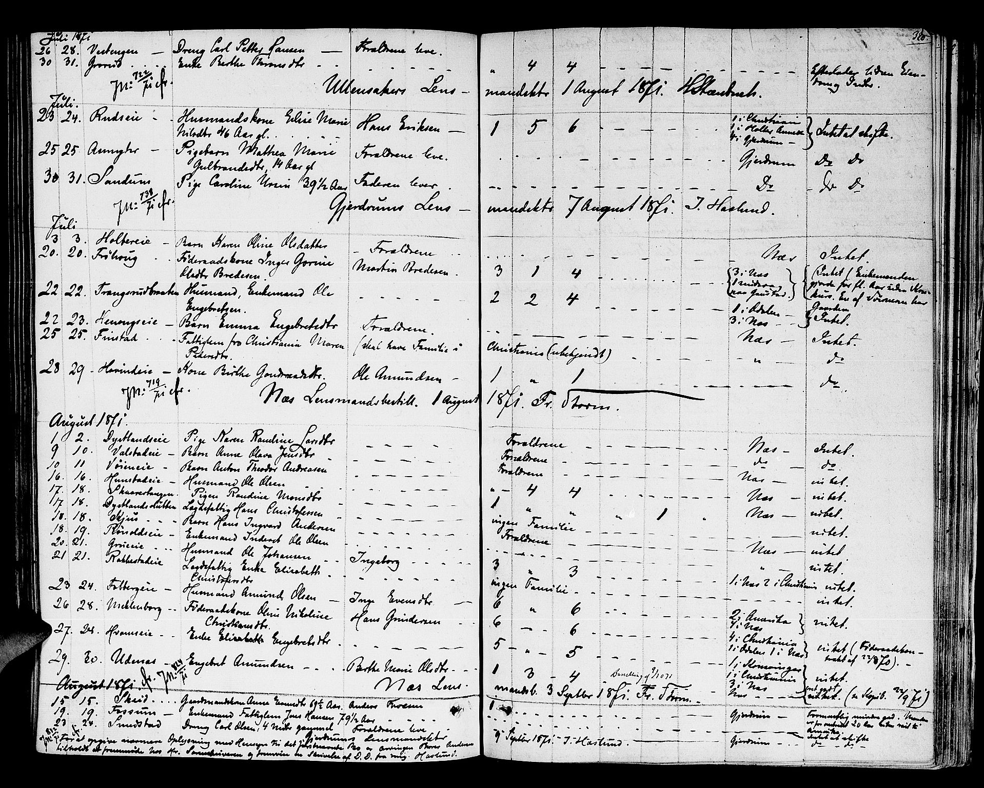 Nes tingrett, AV/SAO-A-10548/H/Hb/L0001: Registrerings- og forhandlingsprotokoll "M", 1845-1876, p. 325b-326a