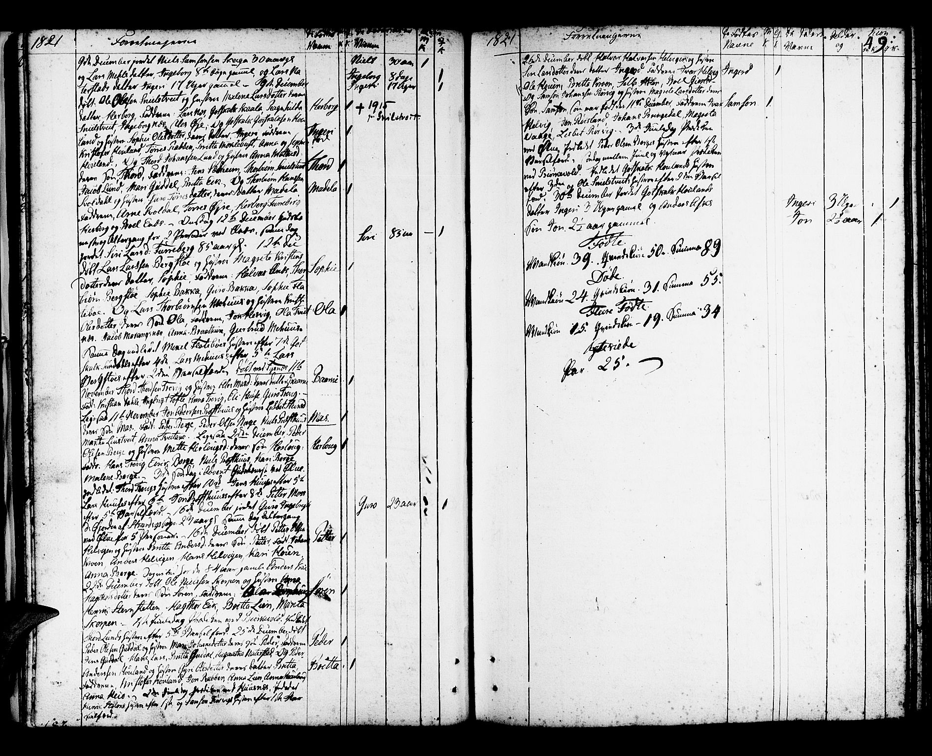 Kvinnherad sokneprestembete, SAB/A-76401/H/Haa: Parish register (official) no. A 5, 1811-1835, p. 49