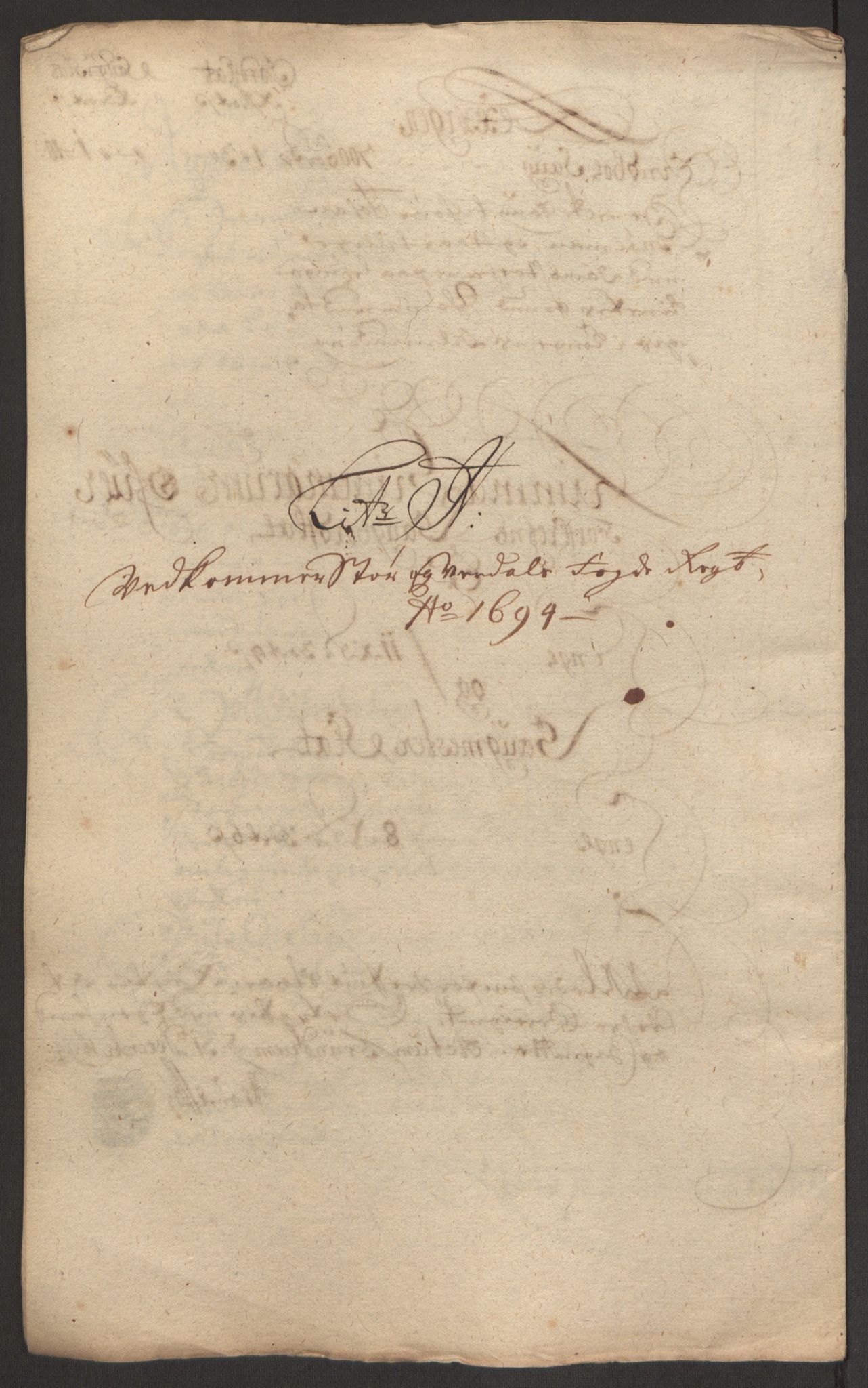 Rentekammeret inntil 1814, Reviderte regnskaper, Fogderegnskap, RA/EA-4092/R62/L4186: Fogderegnskap Stjørdal og Verdal, 1693-1694, p. 236