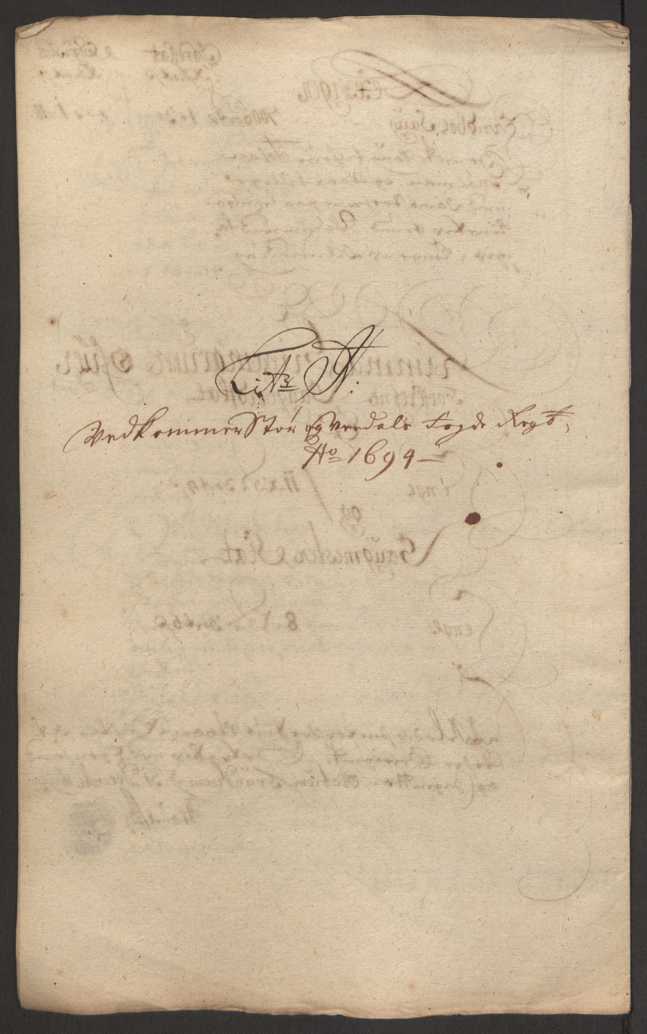 Rentekammeret inntil 1814, Reviderte regnskaper, Fogderegnskap, AV/RA-EA-4092/R62/L4186: Fogderegnskap Stjørdal og Verdal, 1693-1694, p. 236