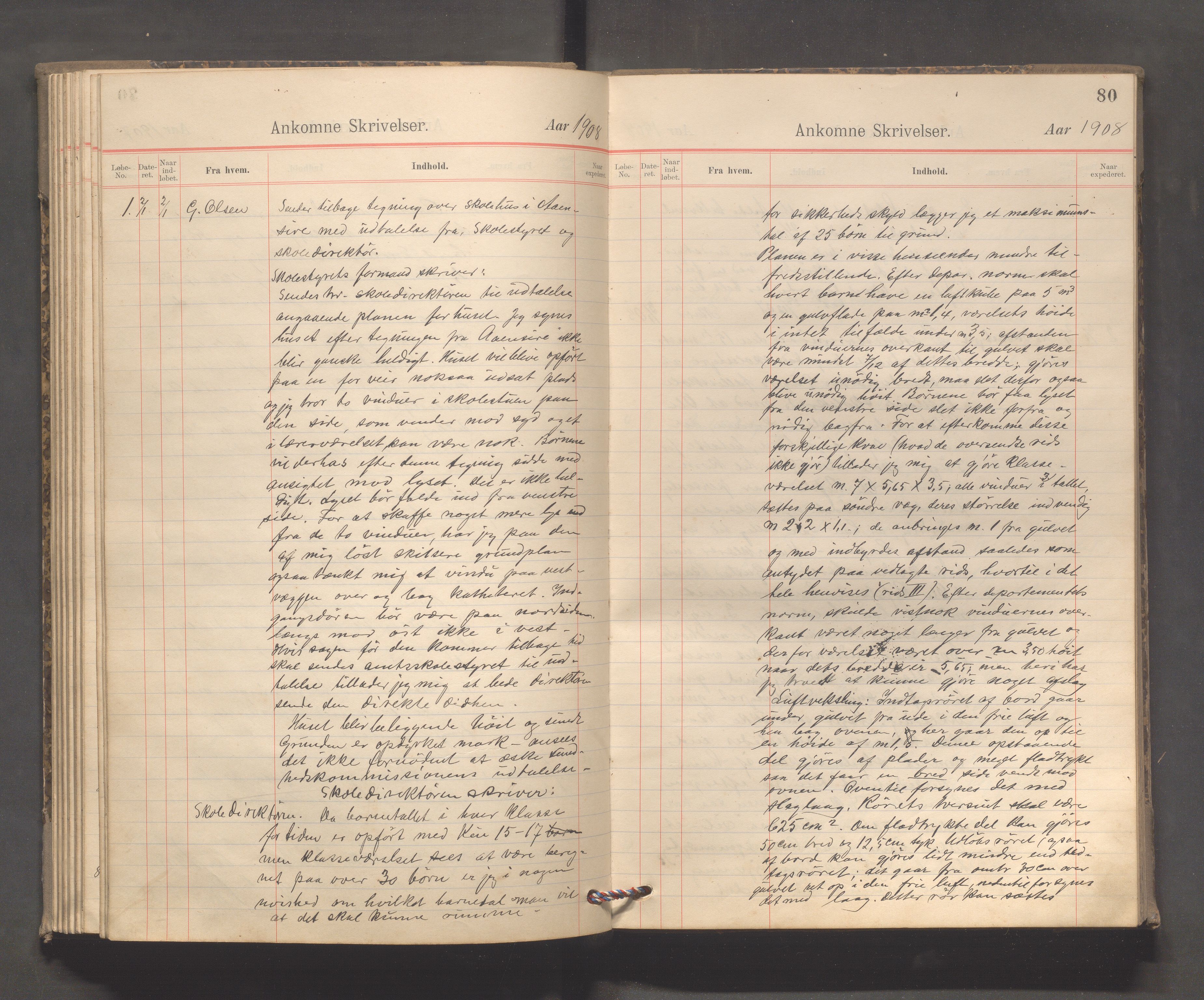 Sokndal kommune - Formannskapet/Sentraladministrasjonen, IKAR/K-101099/C/Ca/L0003: Journal, 1904-1912, p. 80