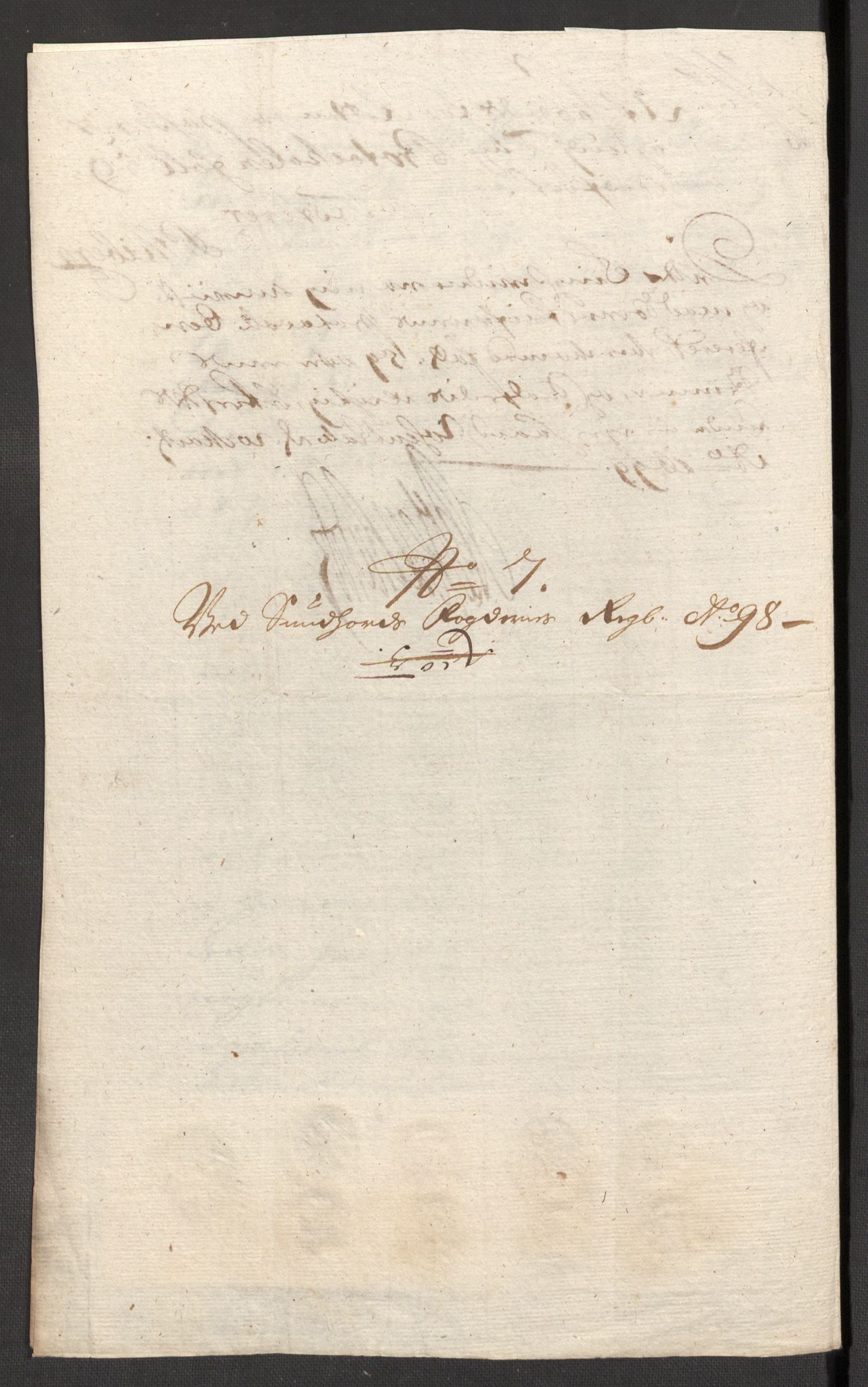 Rentekammeret inntil 1814, Reviderte regnskaper, Fogderegnskap, AV/RA-EA-4092/R48/L2977: Fogderegnskap Sunnhordland og Hardanger, 1697-1698, p. 363