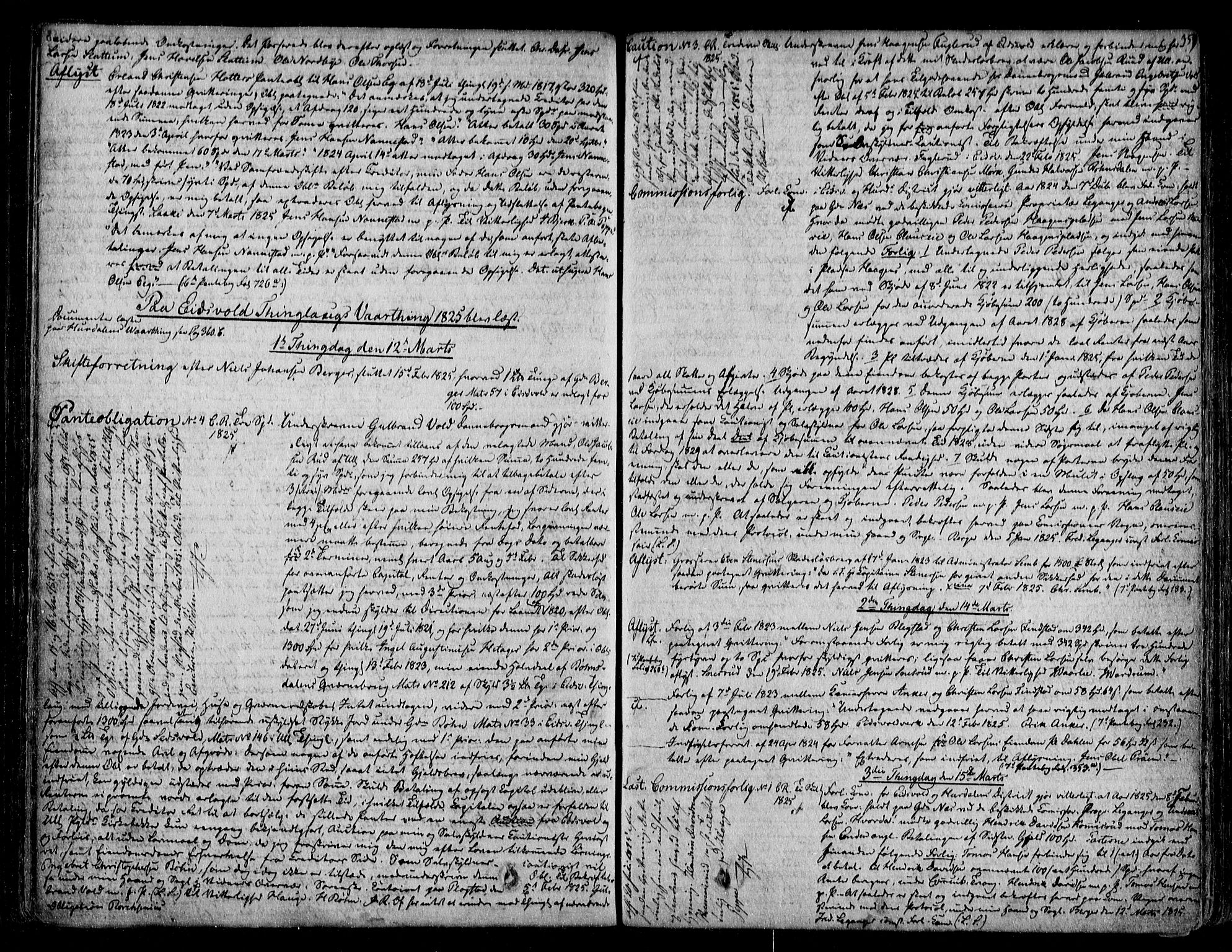 Øvre Romerike sorenskriveri, SAO/A-10649/G/Gb/L0007: Mortgage book no. 7, 1820-1829, p. 359