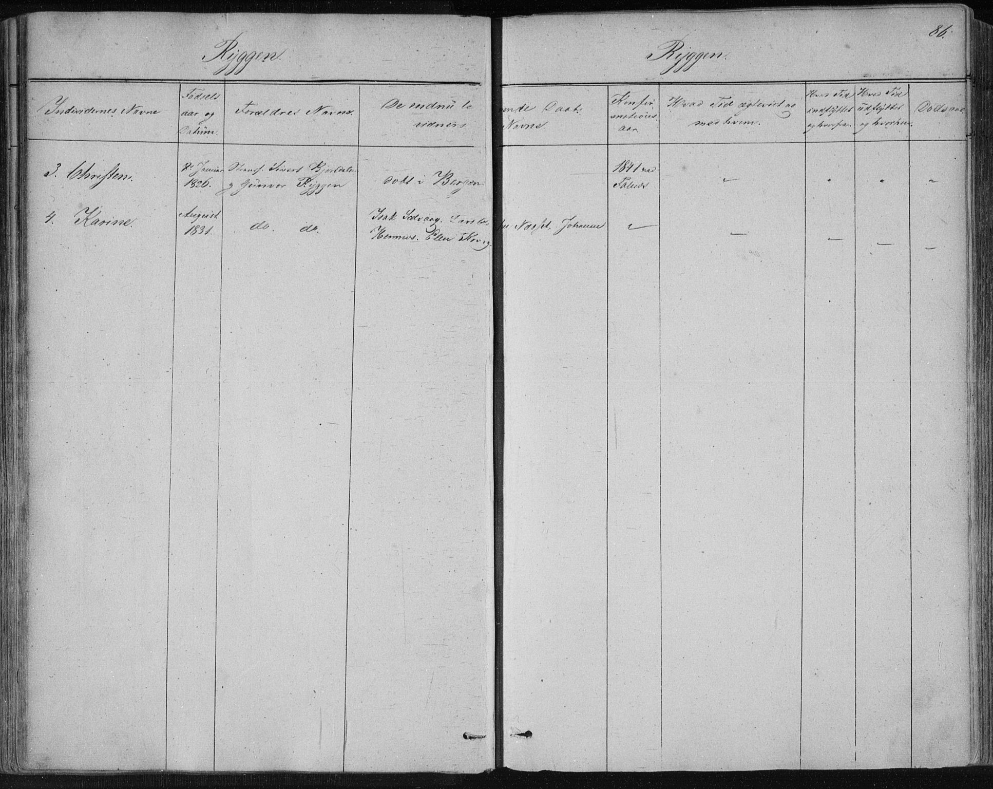 Skudenes sokneprestkontor, SAST/A -101849/H/Ha/Haa/L0001: Parish register (official) no. A 1, 1770-1842, p. 86