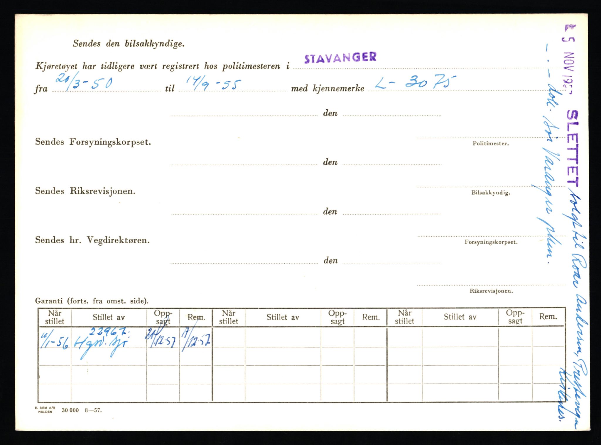 Stavanger trafikkstasjon, AV/SAST-A-101942/0/F/L0048: L-29100 - L-29899, 1930-1971, p. 1334