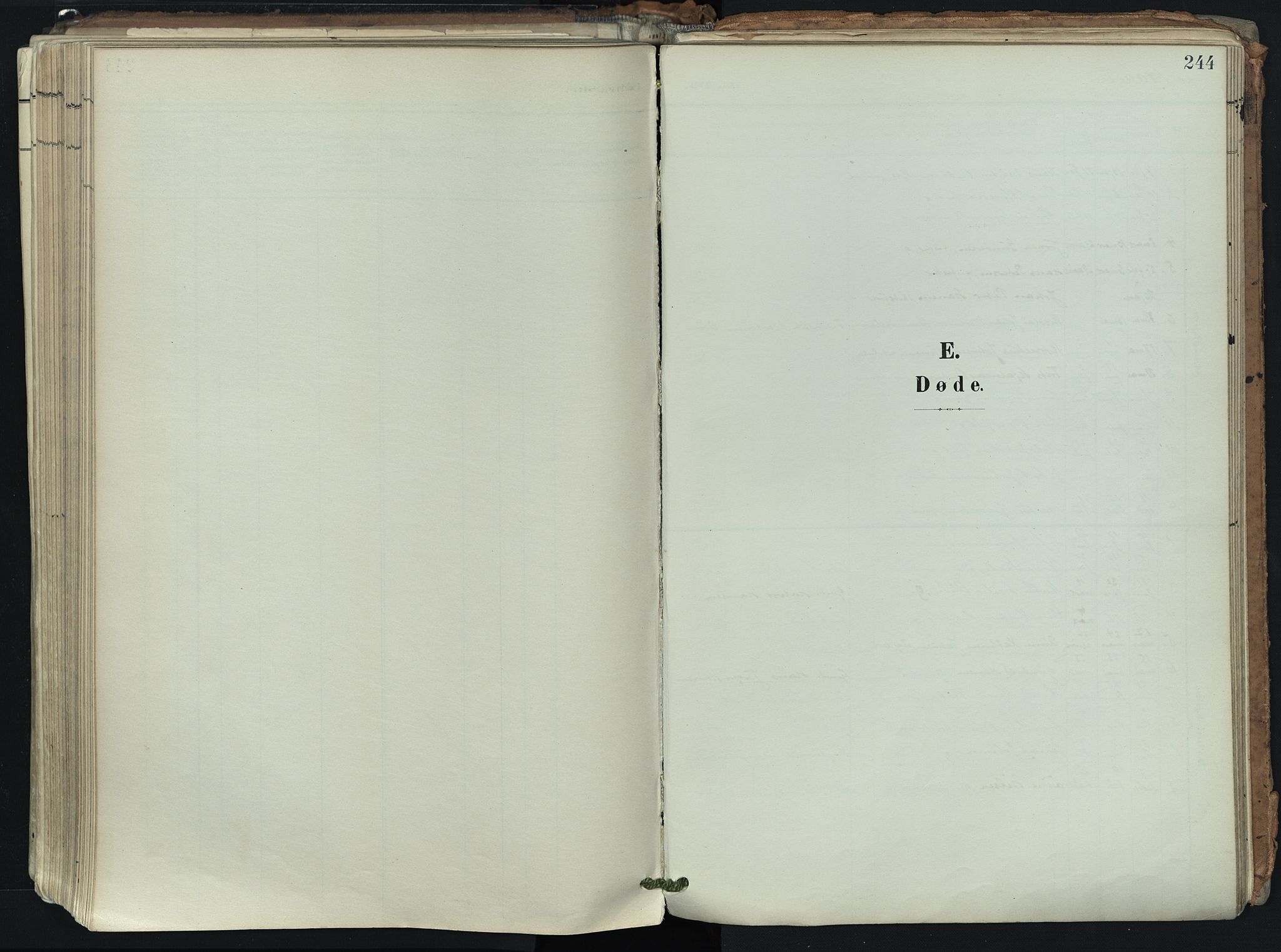 Brunlanes kirkebøker, SAKO/A-342/F/Fb/L0003: Parish register (official) no. II 3, 1900-1922, p. 244