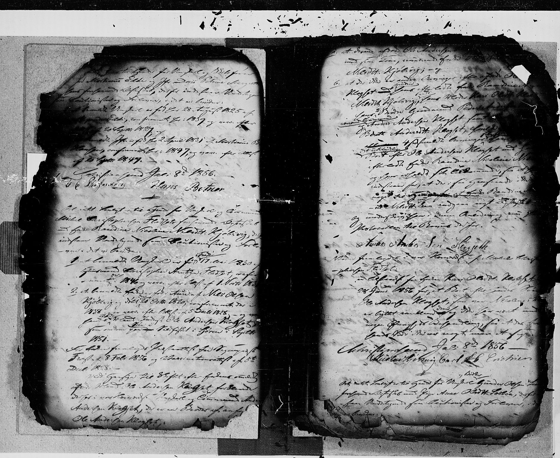 Kristiansund sokneprestkontor, AV/SAT-A-1068/1/I/I1: Best man's statements no. 17, 1855-1869, p. 8