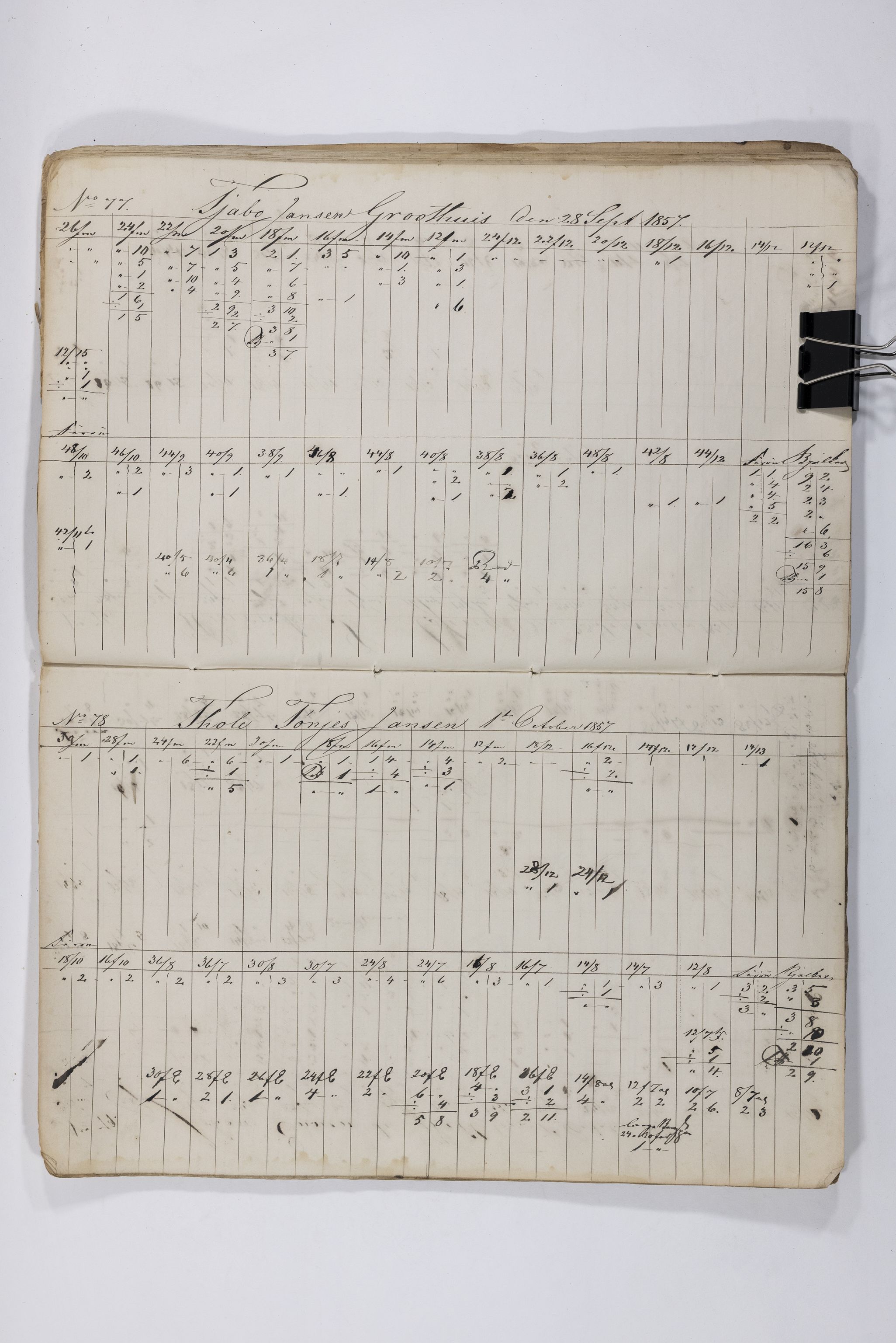 Blehr/ Kjellestad, TEMU/TGM-A-1212/E/Eb/L0008: Ladnings Liste, 1857-1859, p. 41