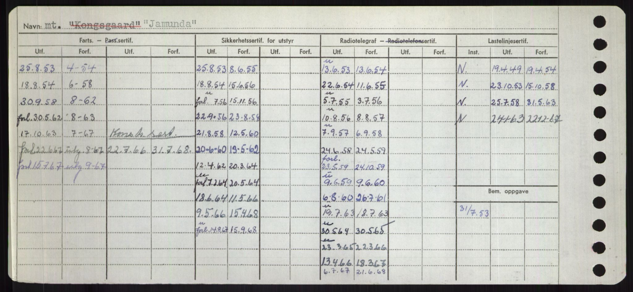 Sjøfartsdirektoratet med forløpere, Skipsmålingen, AV/RA-S-1627/H/Hd/L0019: Fartøy, J, p. 100