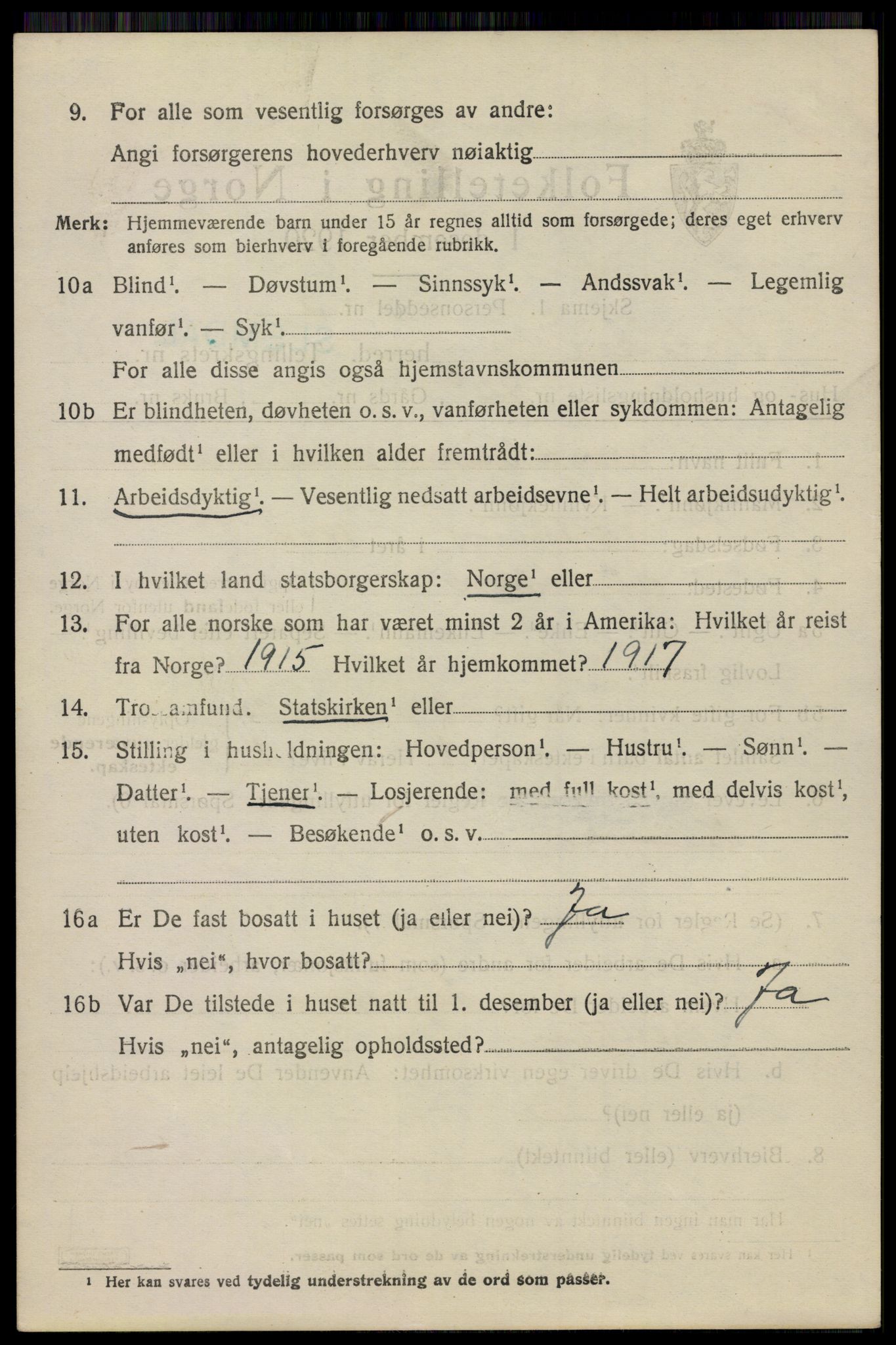 SAO, 1920 census for Aker, 1920, p. 41045