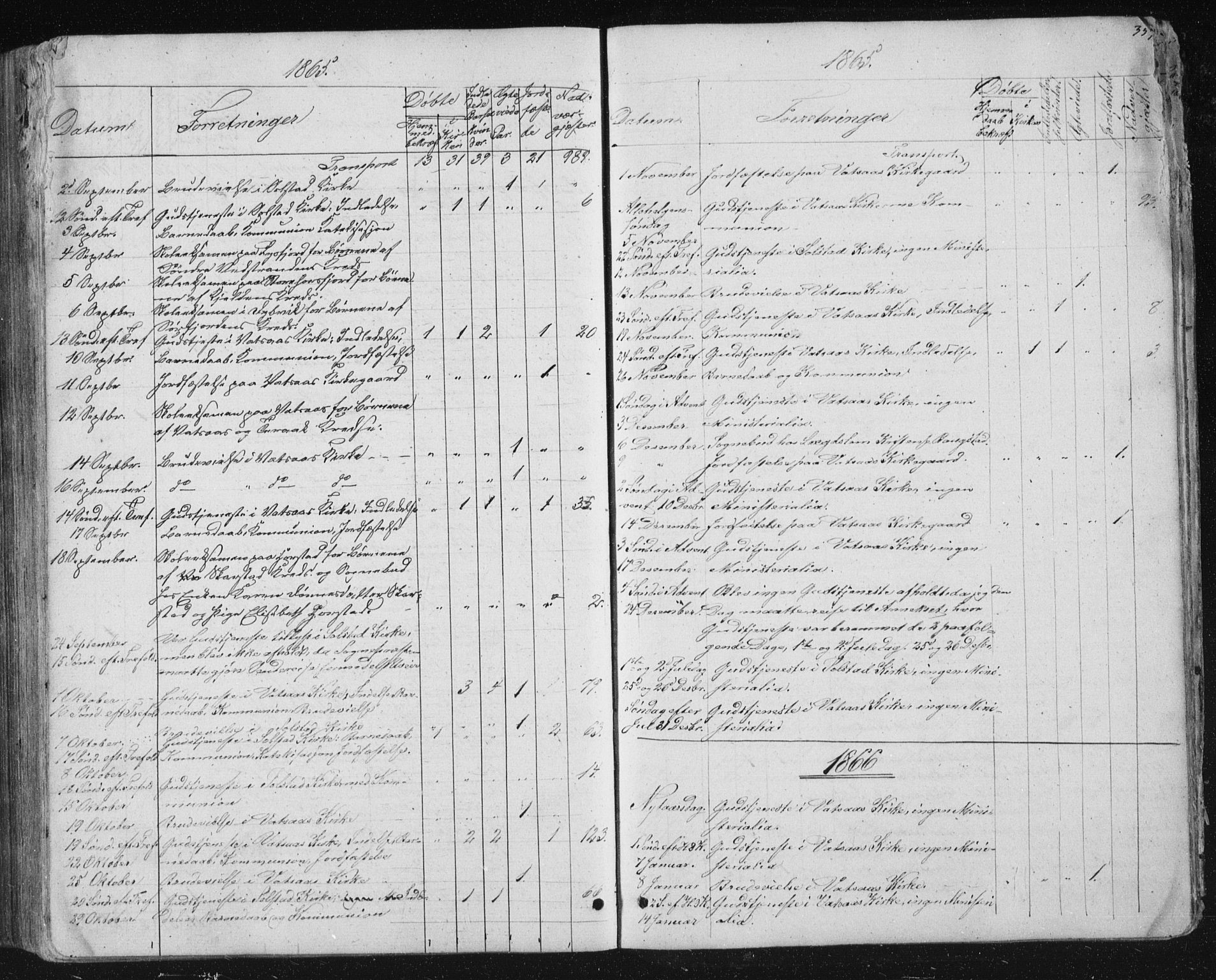 Ministerialprotokoller, klokkerbøker og fødselsregistre - Nordland, AV/SAT-A-1459/810/L0158: Parish register (copy) no. 810C02 /1, 1863-1883, p. 357