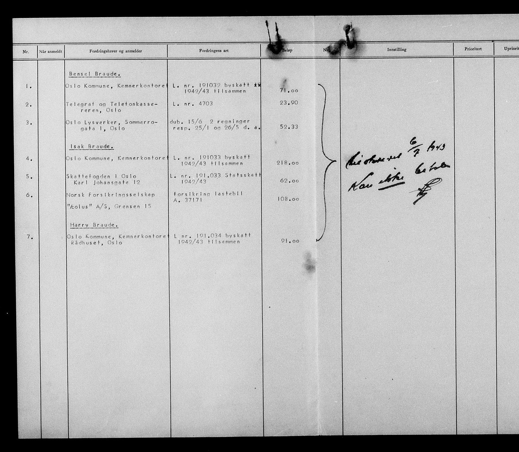 Justisdepartementet, Tilbakeføringskontoret for inndratte formuer, AV/RA-S-1564/H/Hc/Hcc/L0927: --, 1945-1947, p. 494