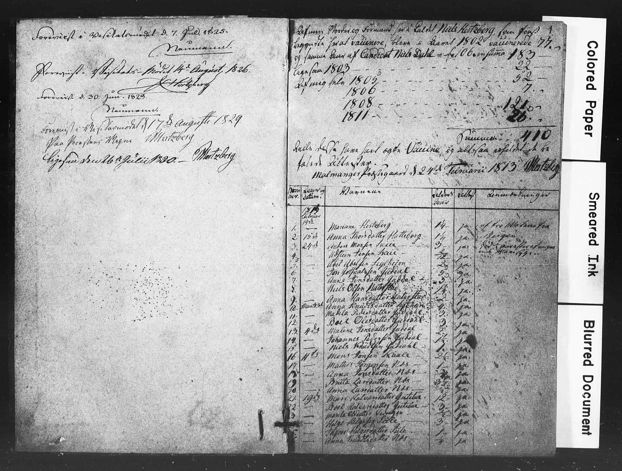 Kvinnherad sokneprestembete, SAB/A-76401/H/Haa: Parish register (official) no. A 11, 1813-1828, p. 1