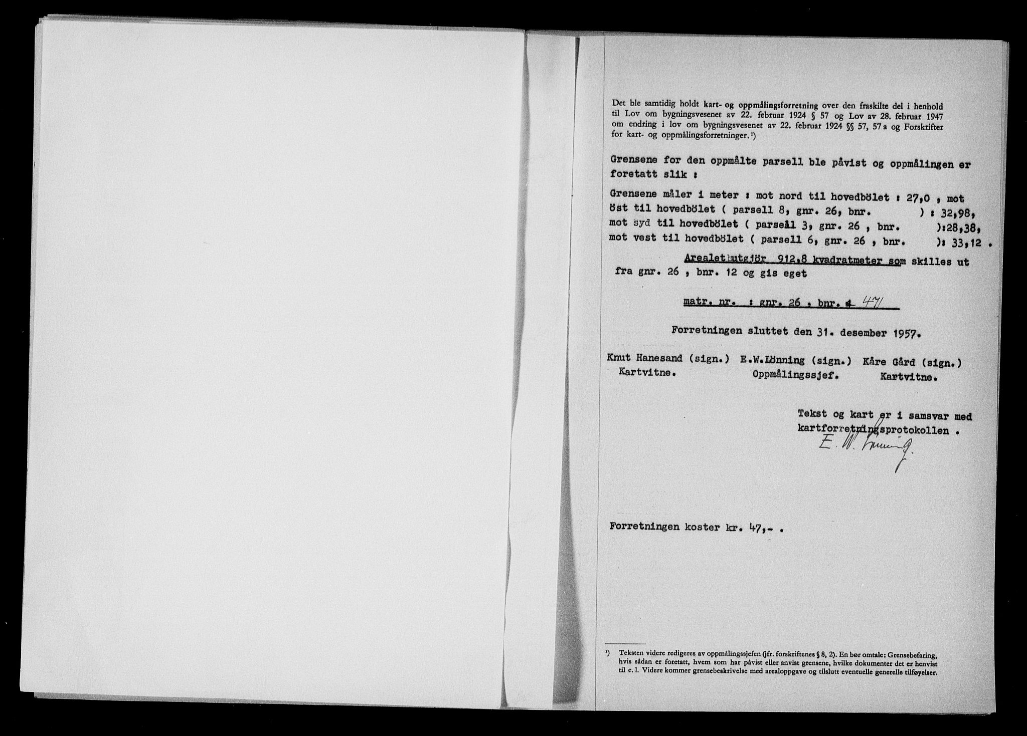 Haugesund tingrett, SAST/A-101415/01/II/IIC/L0068: Mortgage book no. A 9, 1956-1958, Diary no: : 67/1958