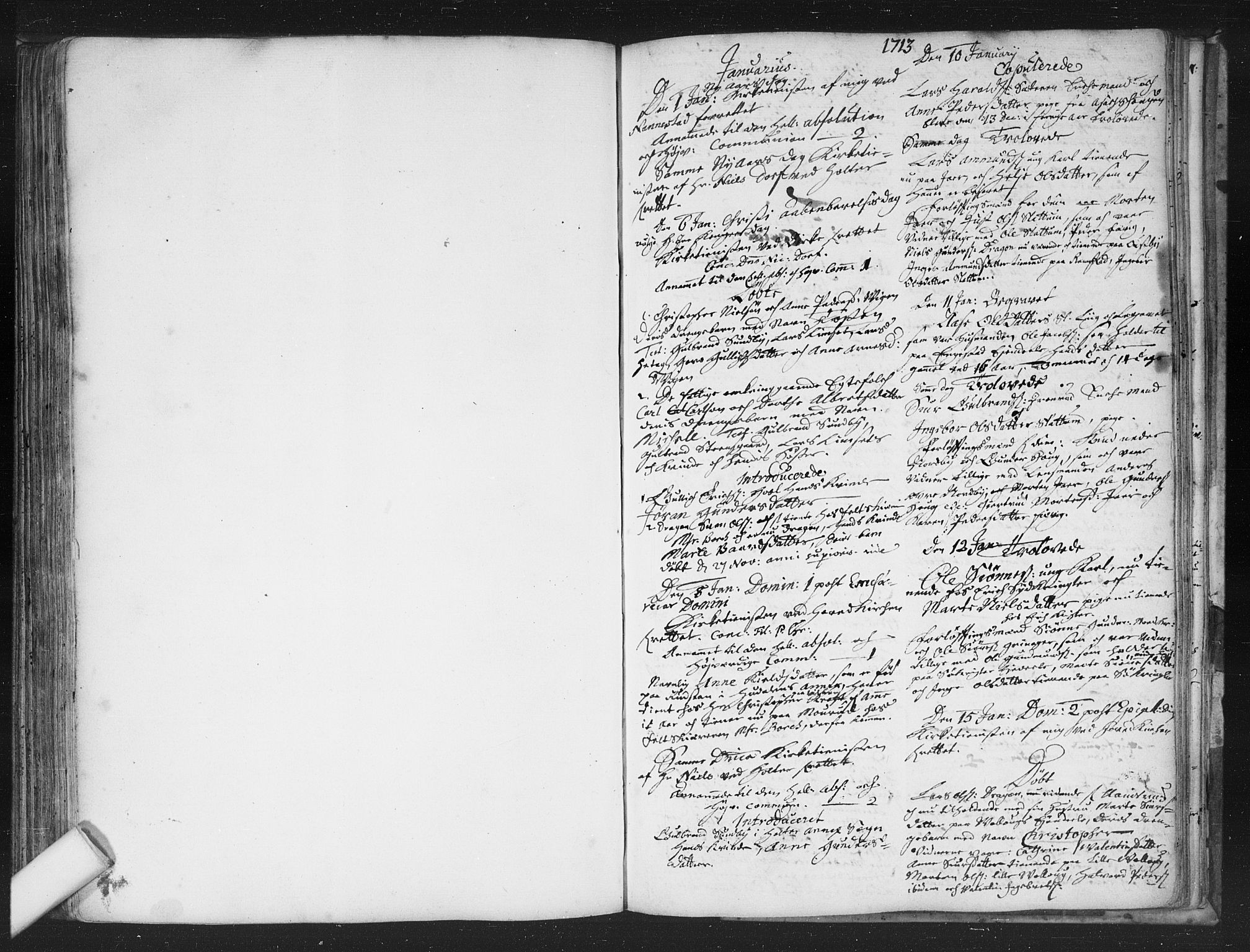 Nannestad prestekontor Kirkebøker, SAO/A-10414a/F/Fa/L0002: Parish register (official) no. I 2, 1703-1715
