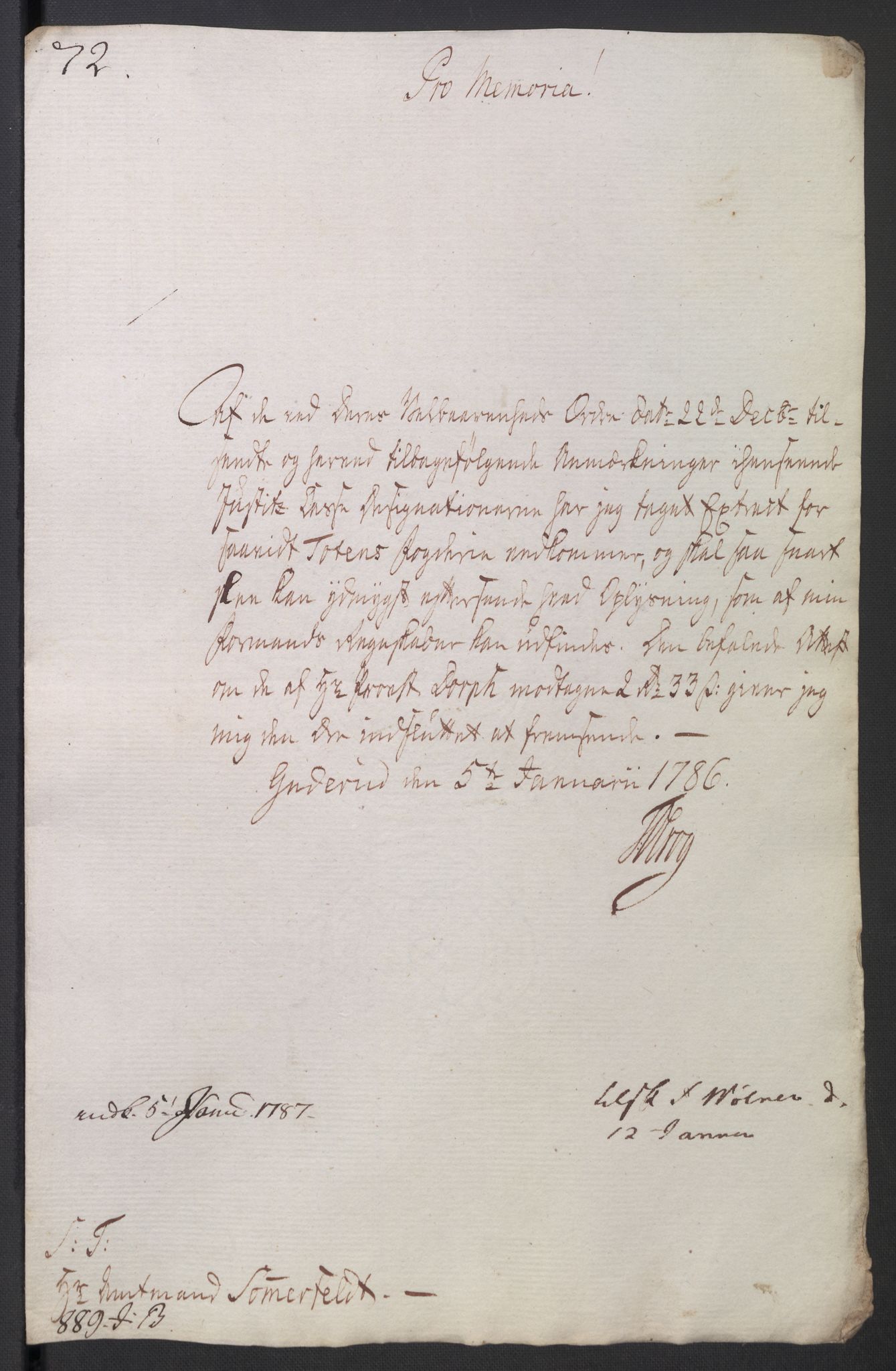 Rentekammeret inntil 1814, Reviderte regnskaper, Mindre regnskaper, AV/RA-EA-4068/Rb/L0014: Opplands amt, 1771-1779, p. 803