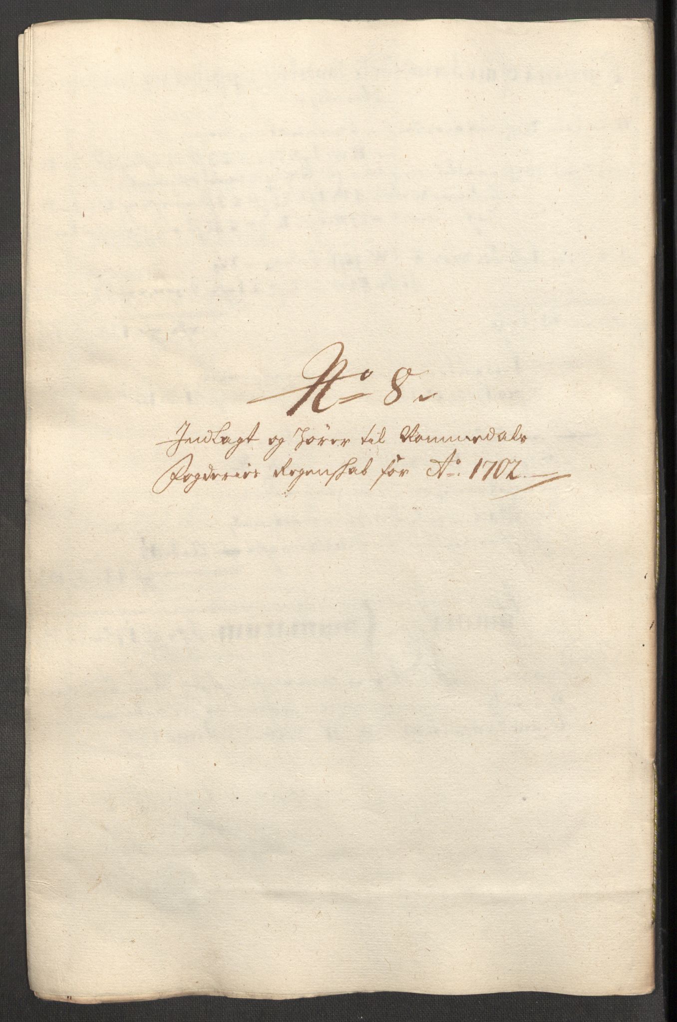Rentekammeret inntil 1814, Reviderte regnskaper, Fogderegnskap, AV/RA-EA-4092/R64/L4427: Fogderegnskap Namdal, 1701-1702, p. 309