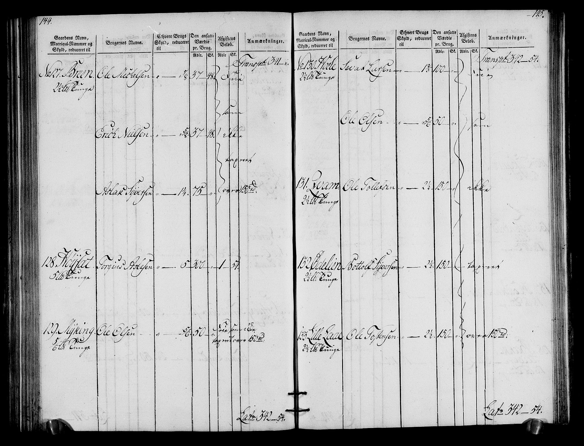 Rentekammeret inntil 1814, Realistisk ordnet avdeling, AV/RA-EA-4070/N/Ne/Nea/L0050: Ringerike og Hallingdal fogderi. Oppebørselsregister for Hallingdal, 1803-1804, p. 76