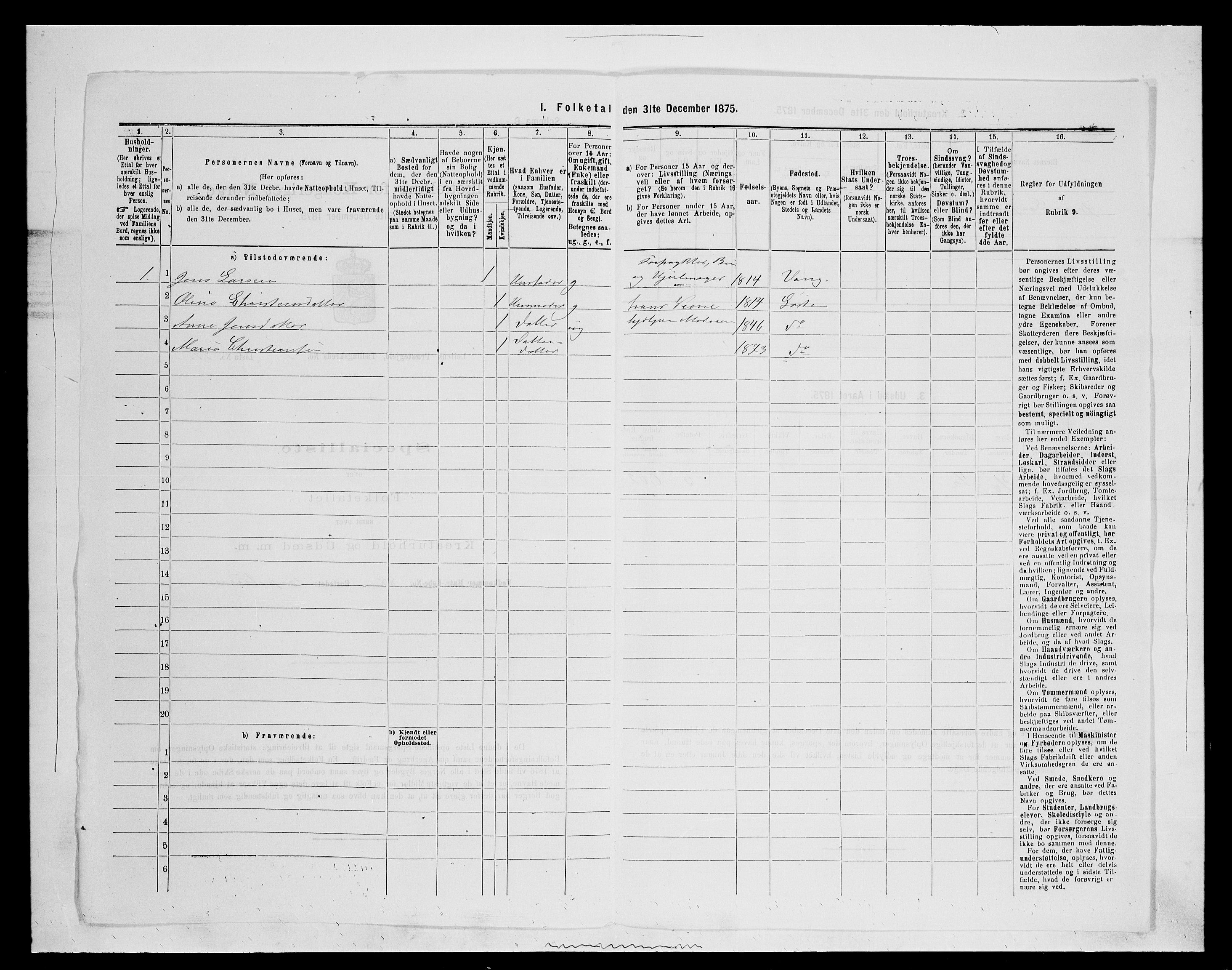 SAH, 1875 census for 0415P Løten, 1875, p. 630