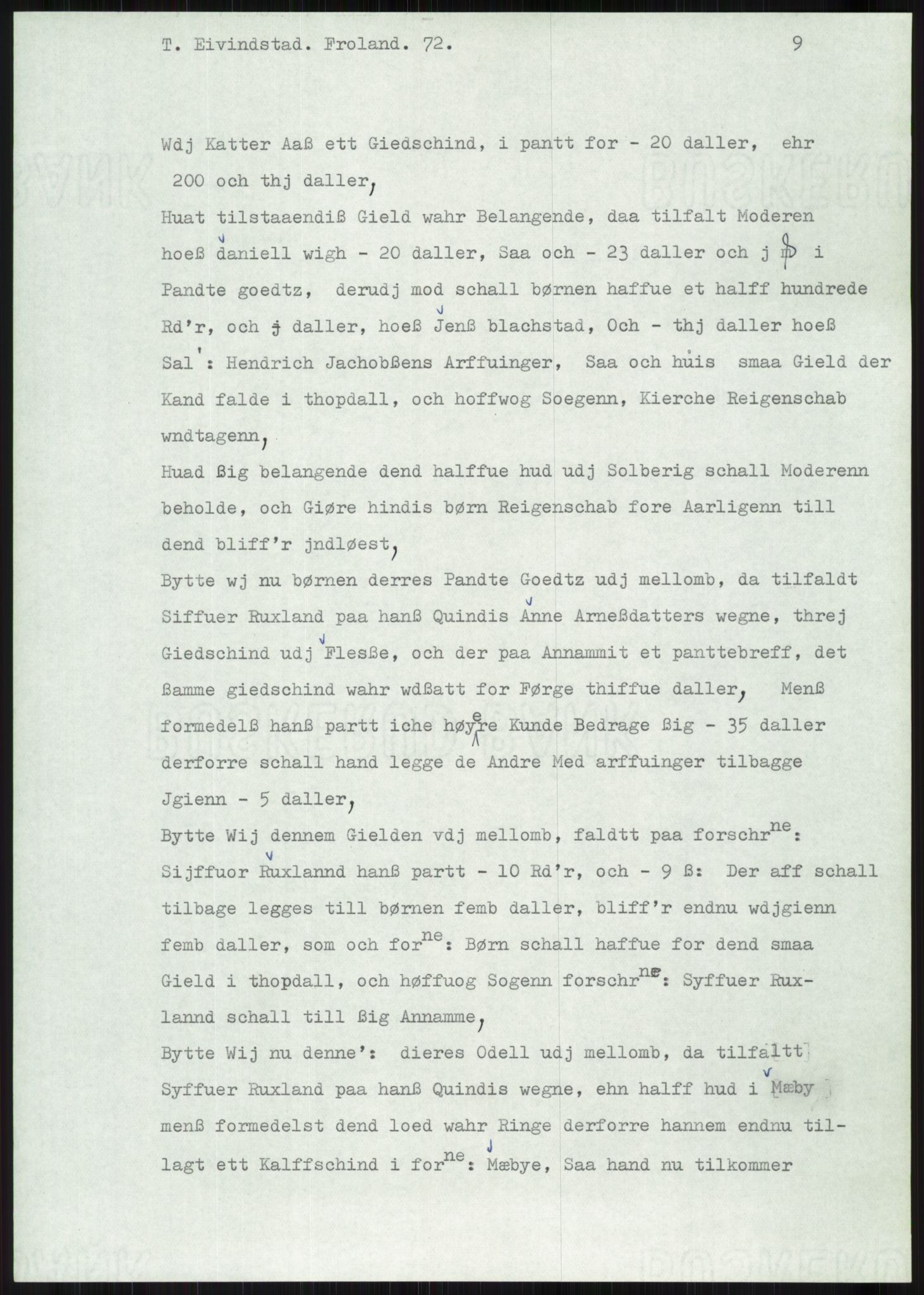 Samlinger til kildeutgivelse, Diplomavskriftsamlingen, AV/RA-EA-4053/H/Ha, p. 1816