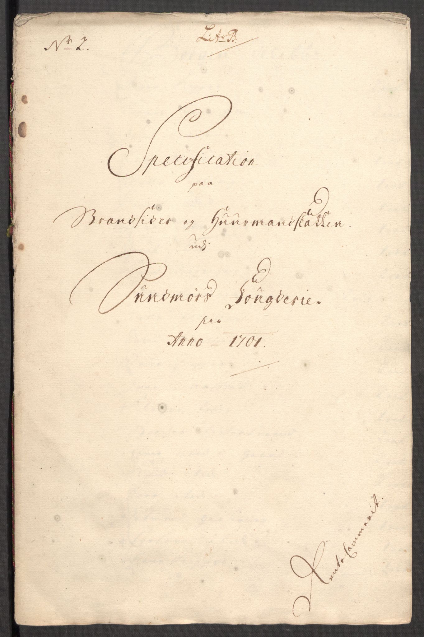 Rentekammeret inntil 1814, Reviderte regnskaper, Fogderegnskap, RA/EA-4092/R54/L3558: Fogderegnskap Sunnmøre, 1700-1701, p. 345